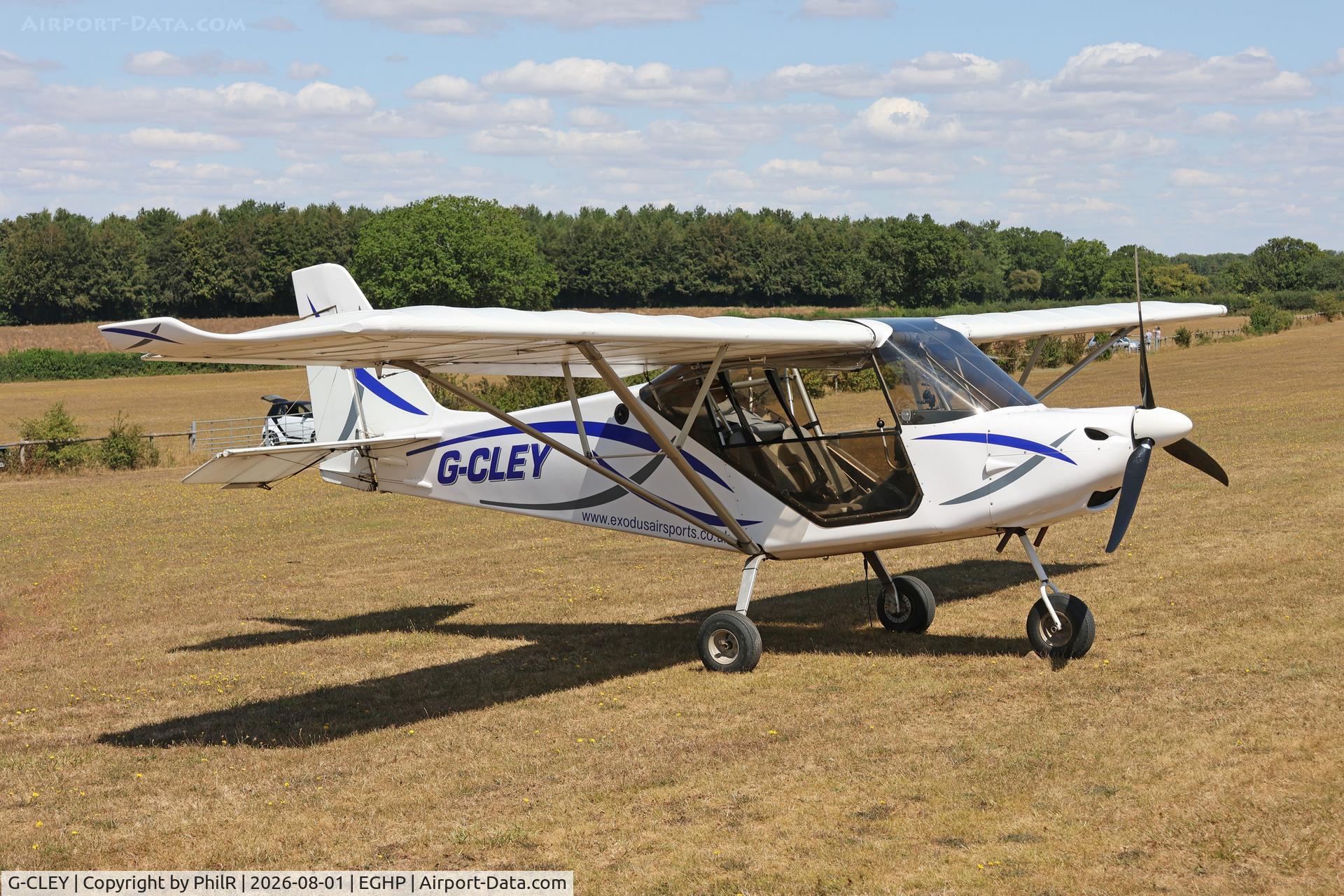 Aircraft G-CLEY, 2019 Best Off Skyranger Nynja, c/n BMAA/HB/707, G-CLEY 2019 Skyranger Nynja 912S(1) Jodel Fly In Popham, at EGHP, photo by PhilR
