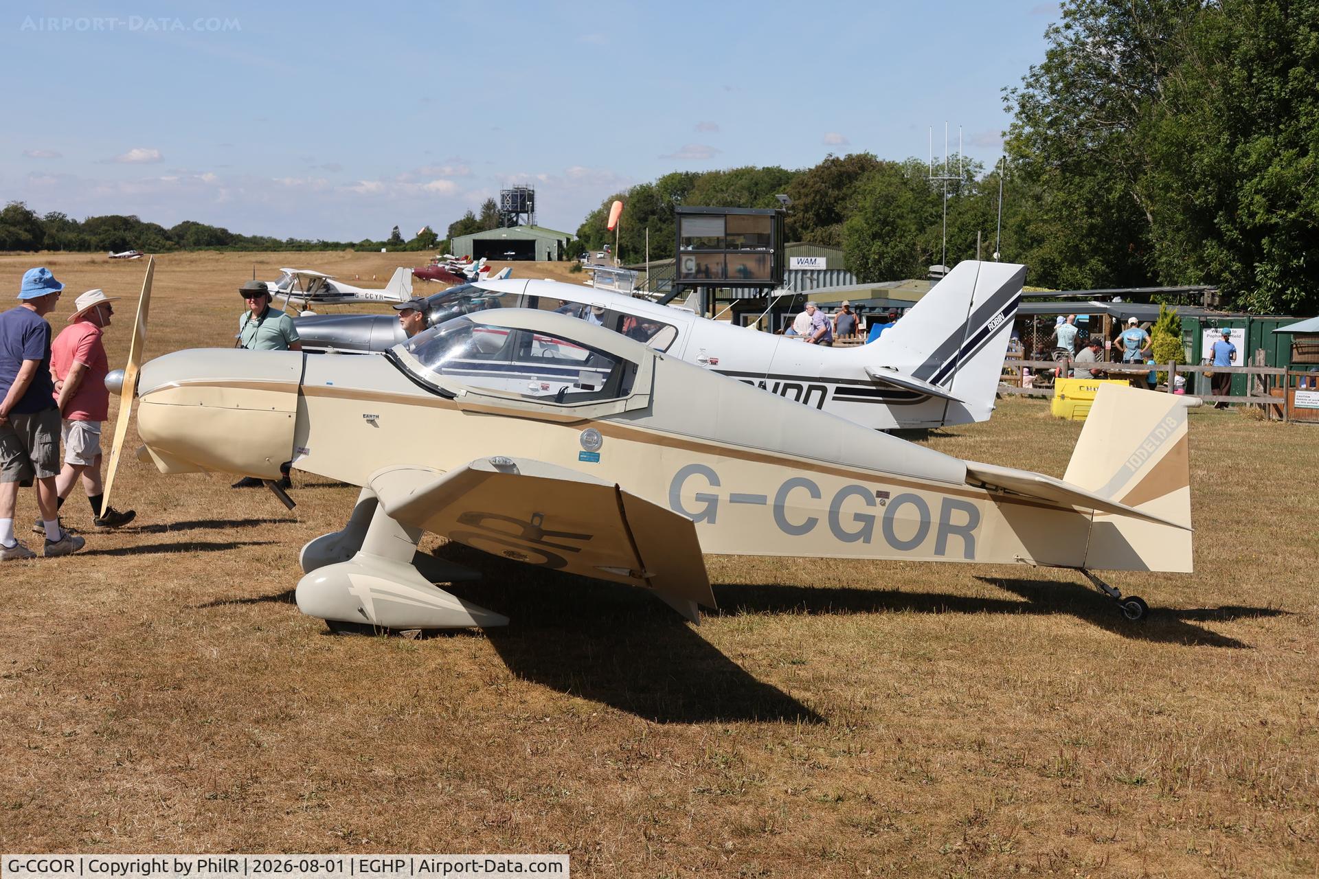 Aircraft G-CGOR, 2010 Jodel D-18, c/n PFA169-12062, G-CGOR 2010 Jodel D18 Jodel Fly In Popham, at EGHP, photo by PhilR