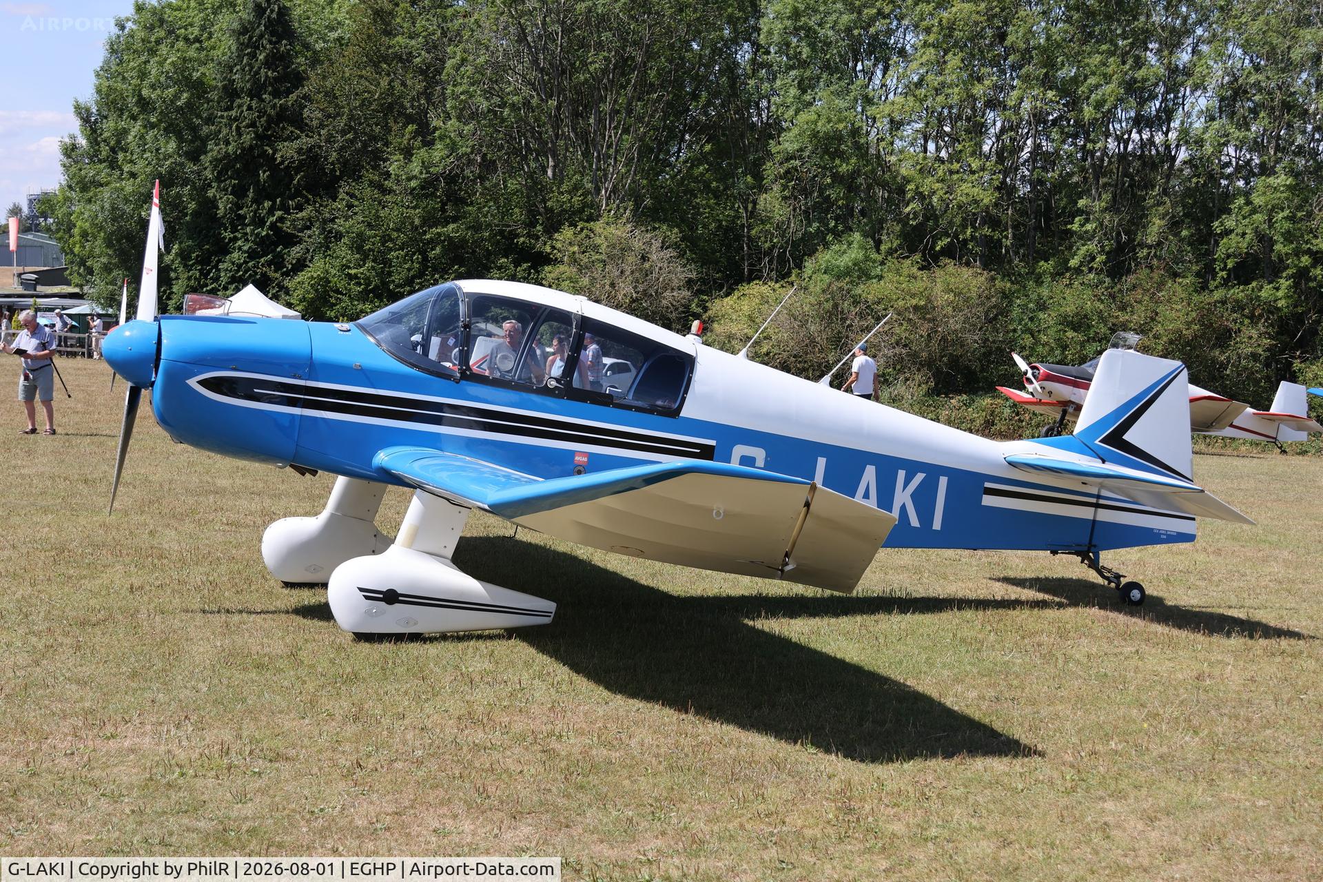 Aircraft G-LAKI, 1963 Jodel DR-1050 Ambassadeur, c/n 534, G-LAKI 1963 CEA Jodel DR1050 Ambassadeur Jodel Fly In Popham, at EGHP, photo by PhilR