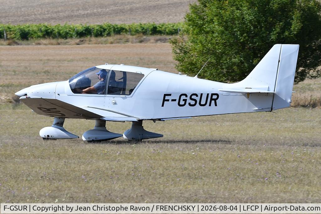 Aircraft F-GSUR, Robin DR-400-120, c/n 2524, ROBIN DR.400 120 PETIT PRINCE, at LFCP, photo by Jean Christophe Ravon / FRENCHSKY