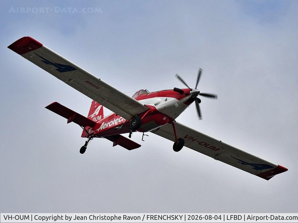 Aircraft VH-OUM, Air Tractor AT-802A, c/n 802A-0764, Aerotech, at LFBD, photo by Jean Christophe Ravon / FRENCHSKY
