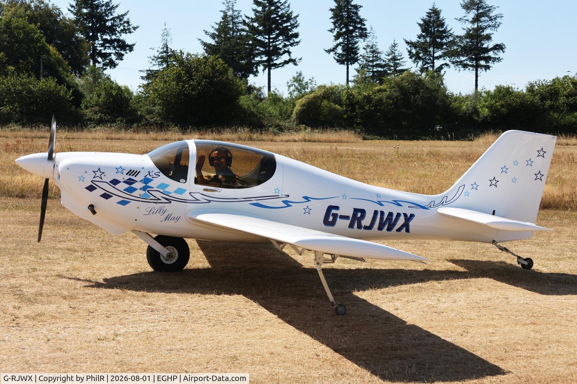 Aircraft G-RJWX, 2001 Europa XS Monowheel, c/n PFA 247-13197, G-RJWX 2001 Europa XS Jodel Fly In Popham, at EGHP, photo by PhilR
