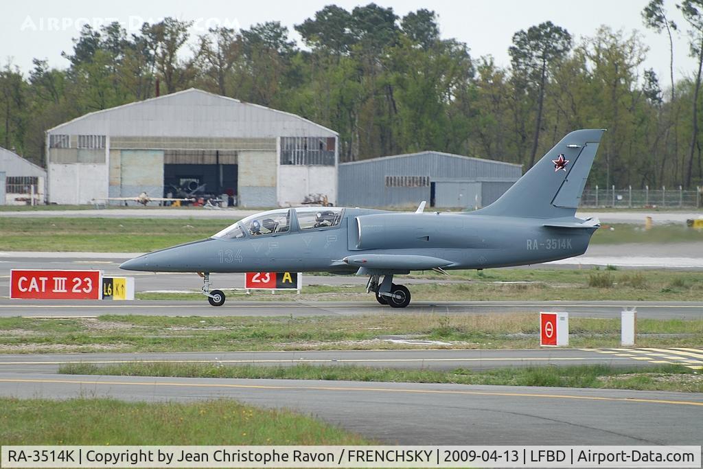 Aircraft RA-3514K, Aero L-39ZO Albatros, c/n 831134, Les Ailes de Pégase, at LFBD, photo by Jean Christophe Ravon / FRENCHSKY