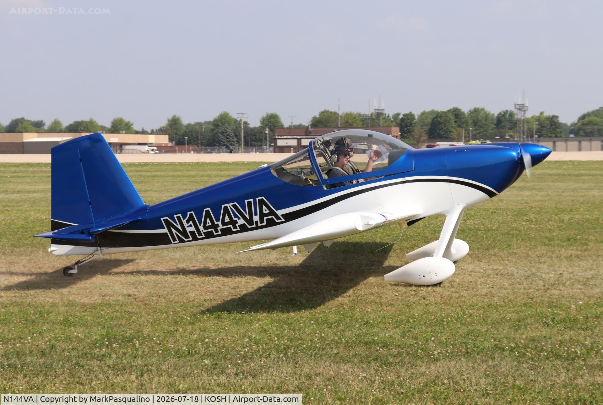 Aircraft N144VA, 2015 Vans RV-14, c/n 140055, Vans RV-14, at KOSH, photo by MarkPasqualino