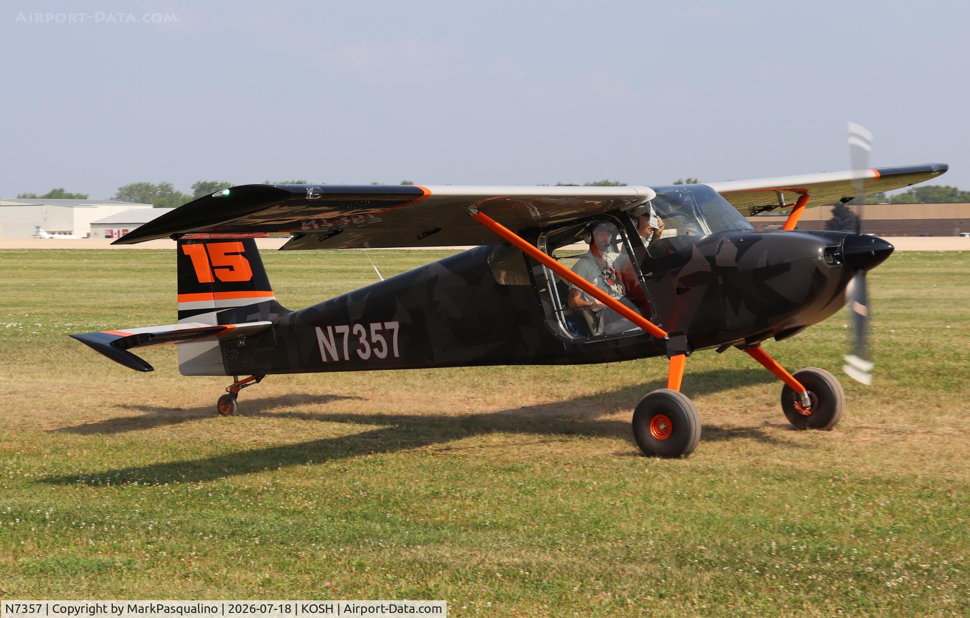 Aircraft N7357, 2022 Vans RV-8X, c/n 081005, Vans RV-8X (RV-15), at KOSH, photo by MarkPasqualino