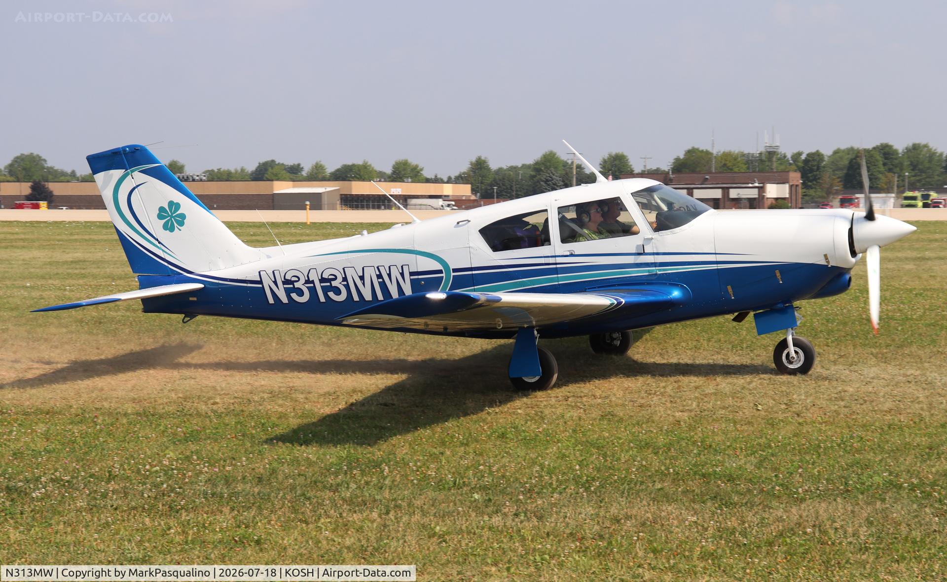 Aircraft N313MW, 1959 Piper PA-24-250 Comanche, c/n 24-1637, Piper PA-24-250, at KOSH, photo by MarkPasqualino