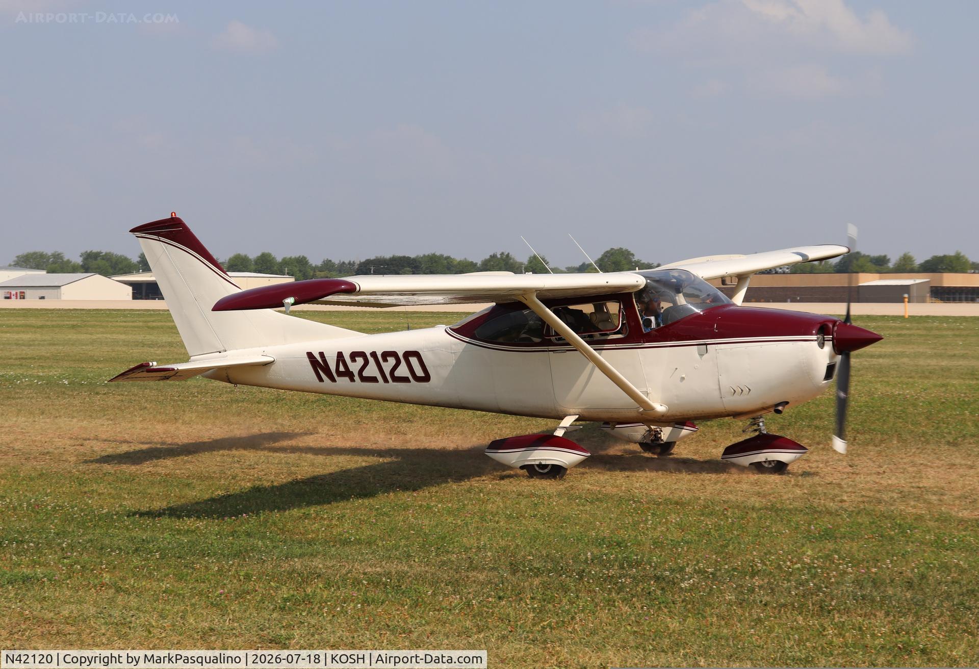 Aircraft N42120, 1968 Cessna 182L Skylane, c/n 18258861, Cessna 182L, at KOSH, photo by MarkPasqualino