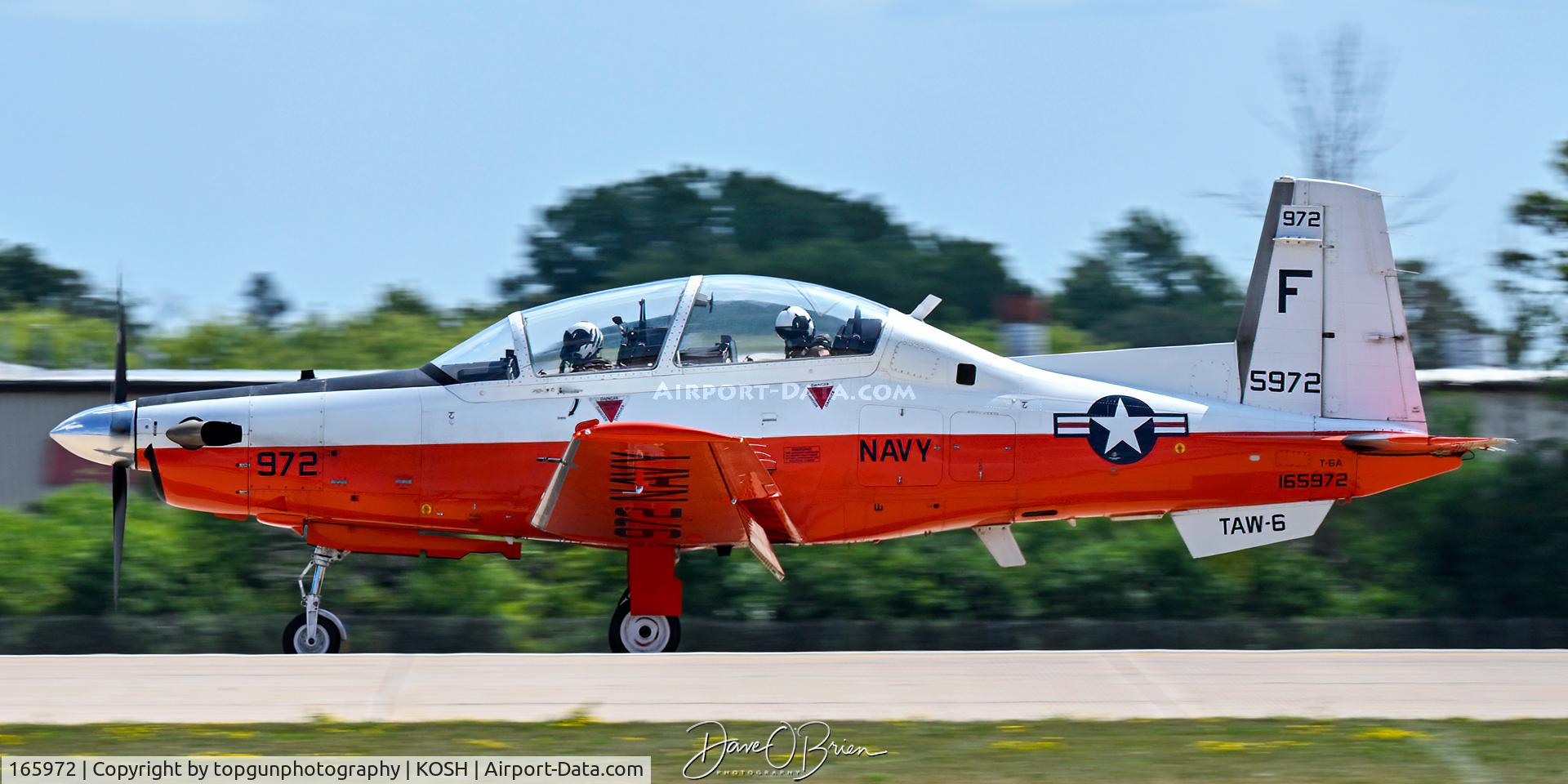 Aircraft 165972, Raytheon T-6A Texan II, c/n PT-121, KATT71, at KOSH, photo by topgunphotography