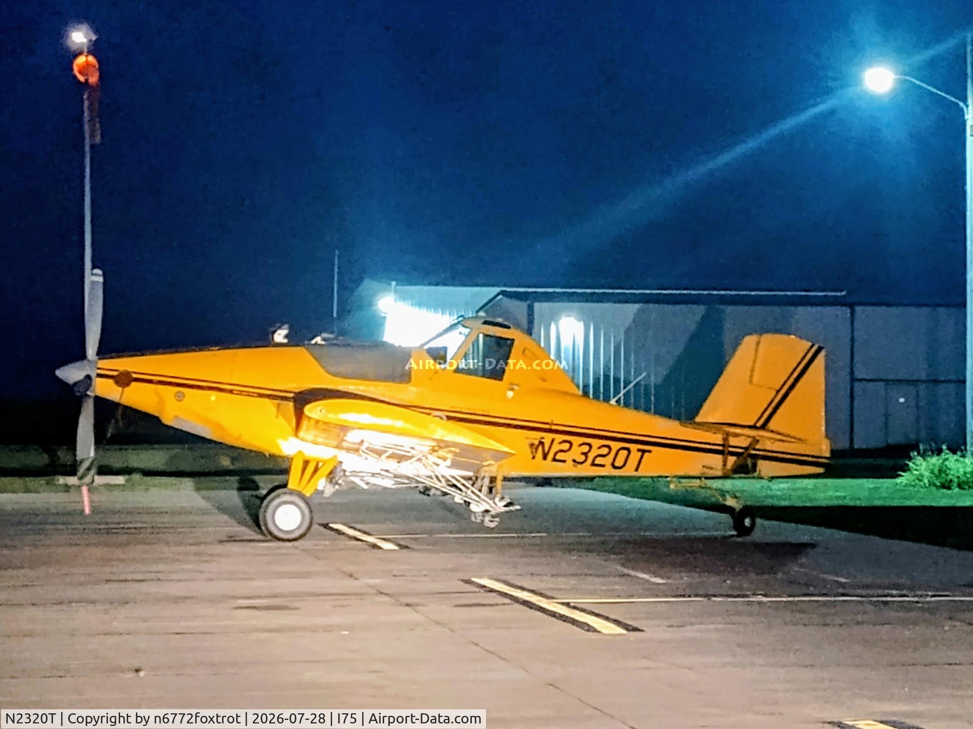 Aircraft N2320T, 1999 Ayres S2R-T34 Thrush, c/n T34-260, On the ramp, at I75, photo by n6772foxtrot