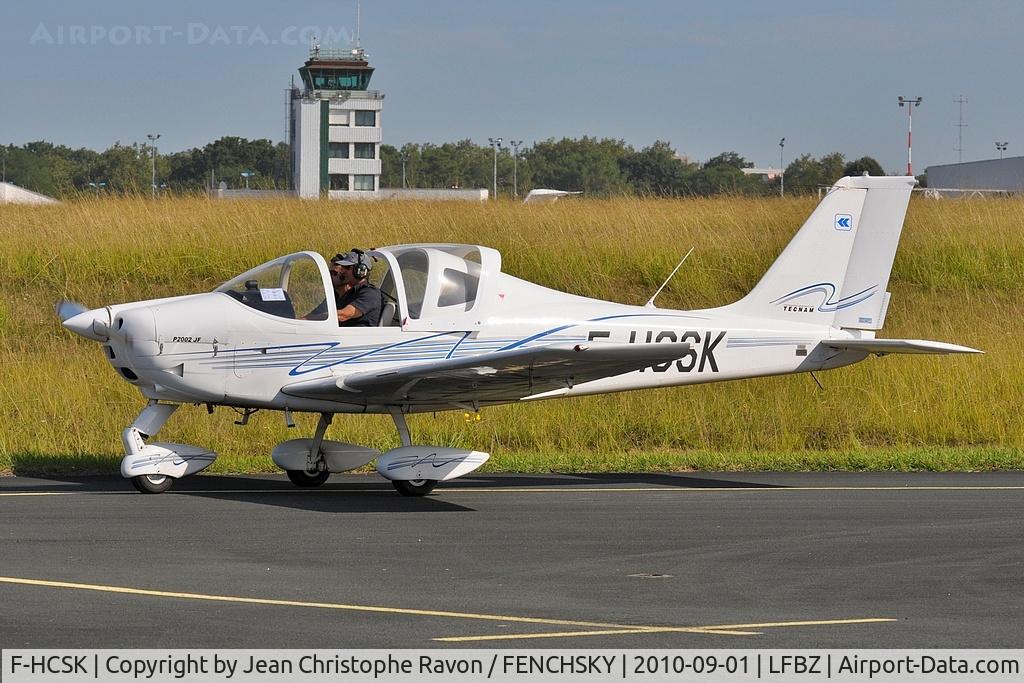 Aircraft F-HCSK, Tecnam P-2002JF Sierra, c/n Not found F-HCSK, private, at LFBZ, photo by Jean Christophe Ravon / FENCHSKY