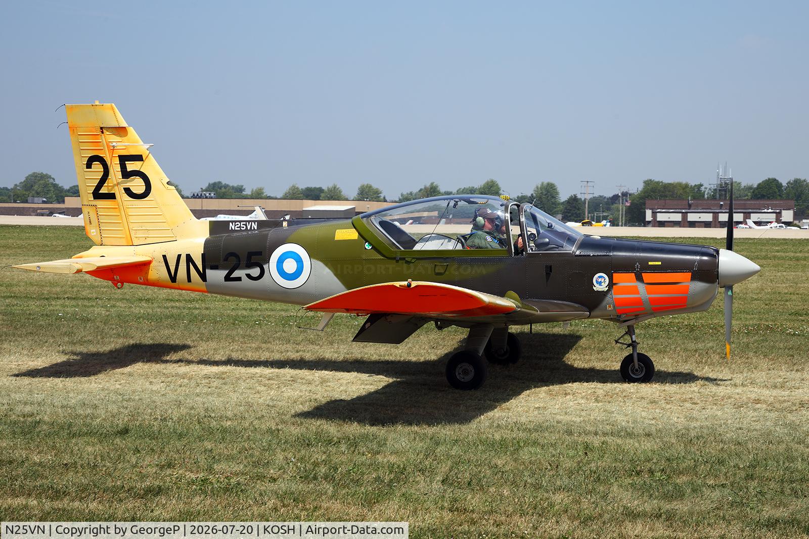 Aircraft N25VN, 1982 Valmet OY L70 Vinka, c/n 25, Airventure 2026., at KOSH, photo by GeorgeP