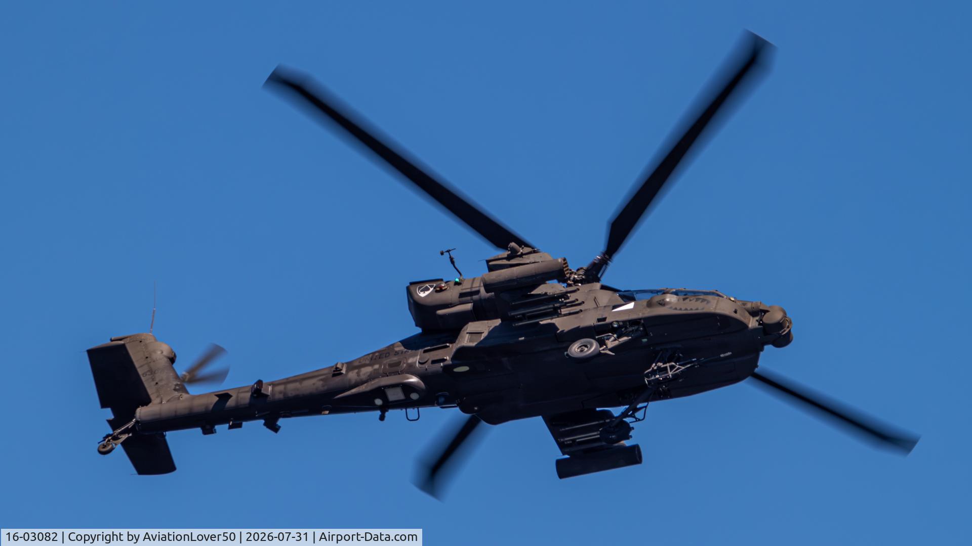 Aircraft 16-03082, 2016 Boeing AH-64E Apache Guardian, c/n NM082, AH-64E, photo by AviationLover50