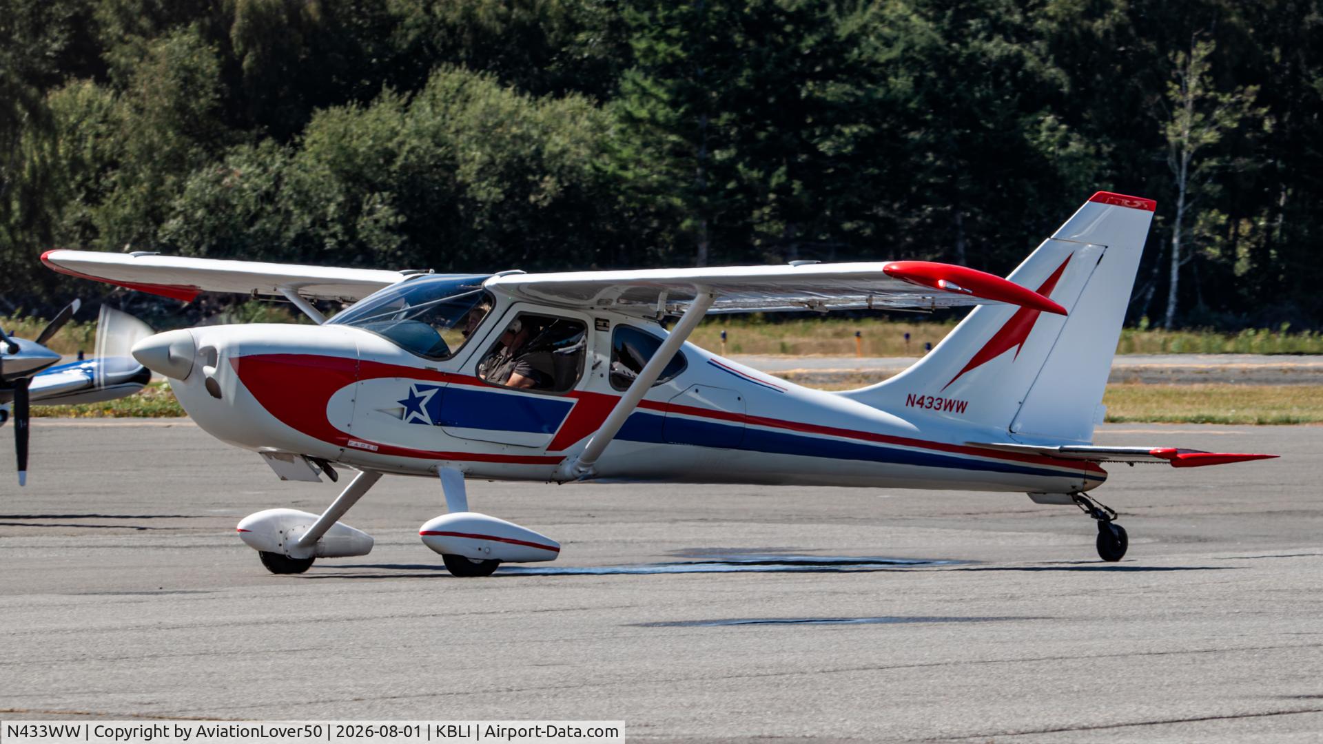 Aircraft N433WW, 2000 Stoddard-Hamilton Glastar, c/n 5156, Glastar, at KBLI, photo by AviationLover50