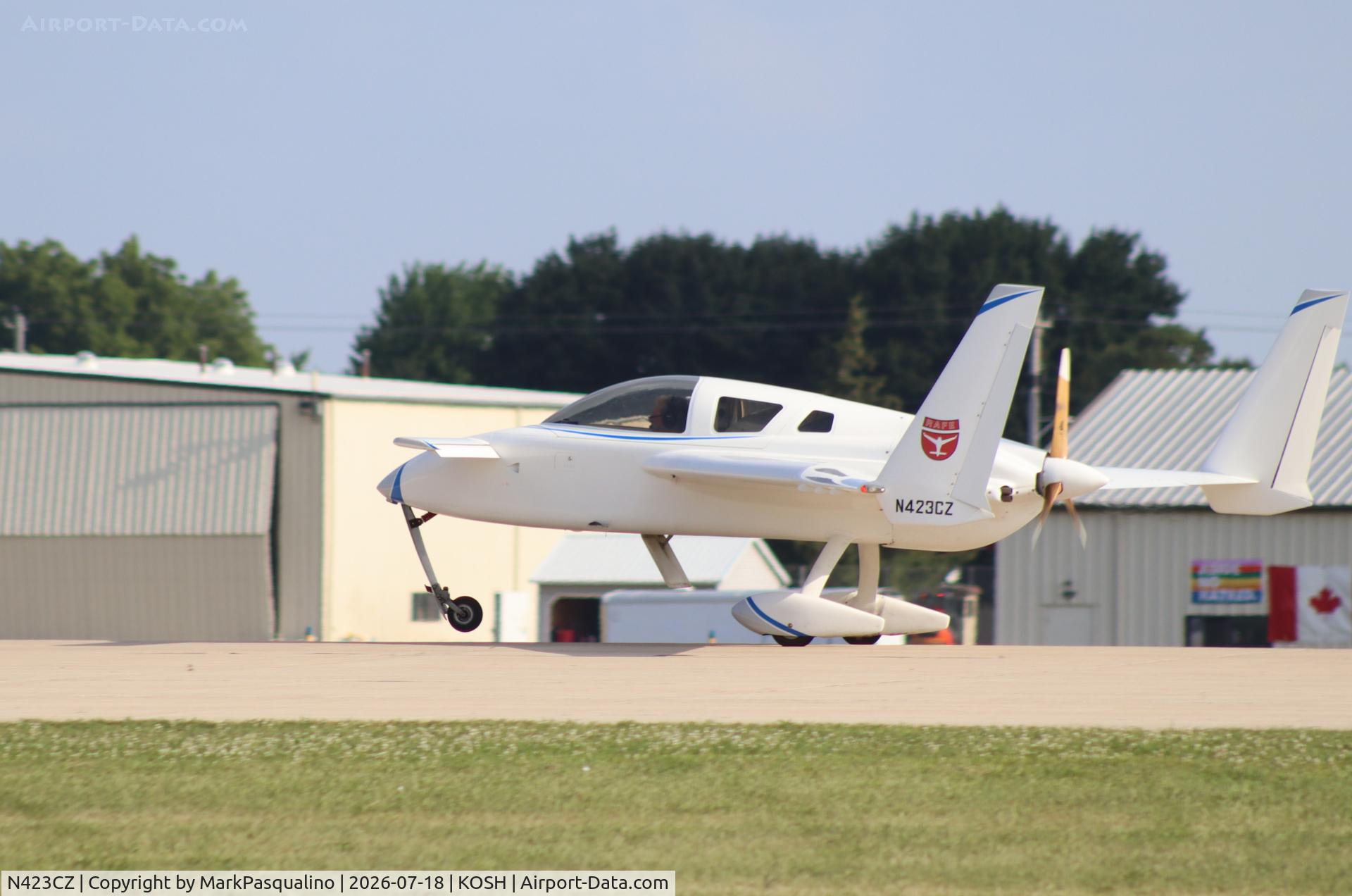 Aircraft N423CZ, 1991 Co-Z Cozy, c/n 423, Co-Z Cozy, at KOSH, photo by MarkPasqualino