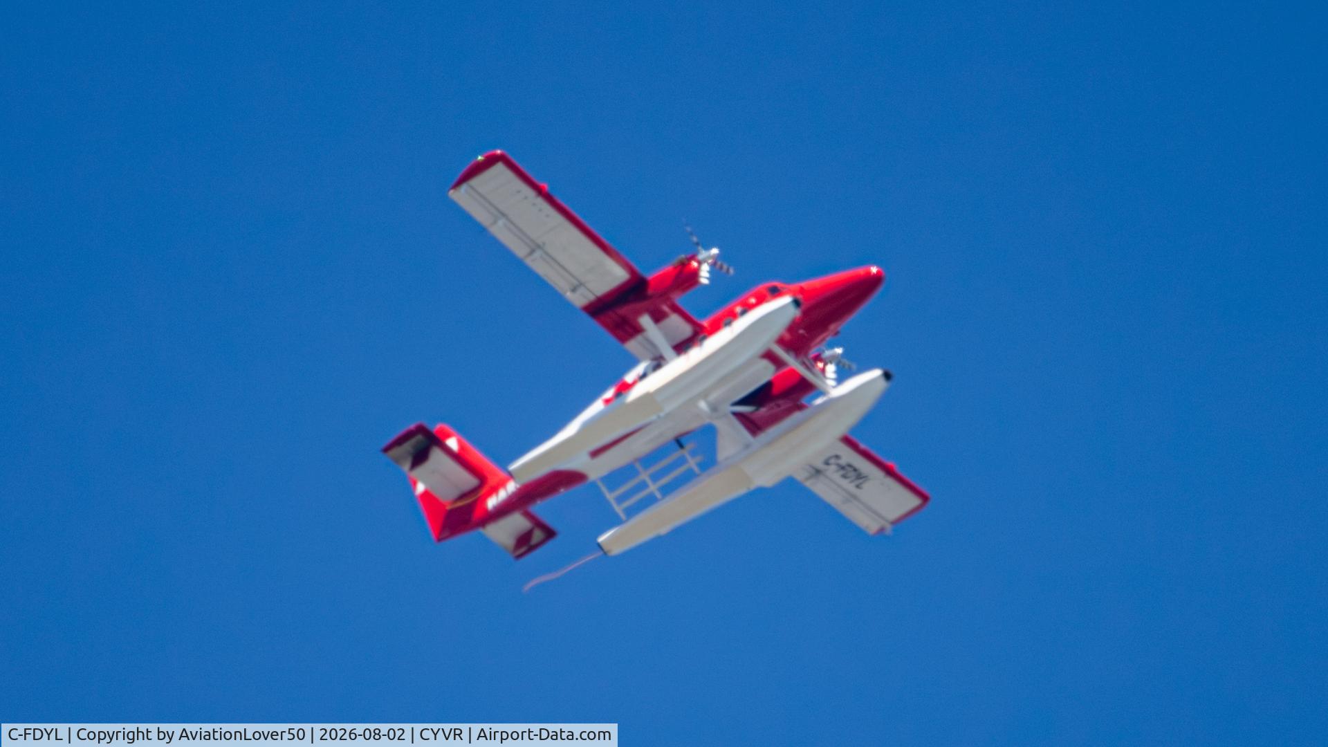 Aircraft C-FDYL, 1982 De Havilland Canada DHC-6-300 Twin Otter, c/n 791, Harbour Air Twin Otter, at CYVR, photo by AviationLover50