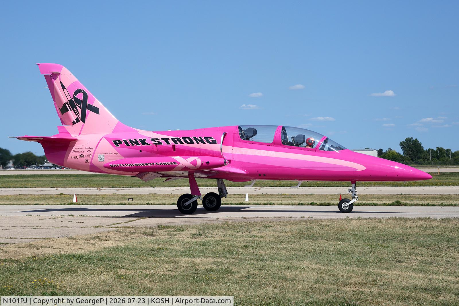 Aircraft N101PJ, 1979 Aero Vodochody L-39C, c/n 931341, Airventure 2026., at KOSH, photo by GeorgeP