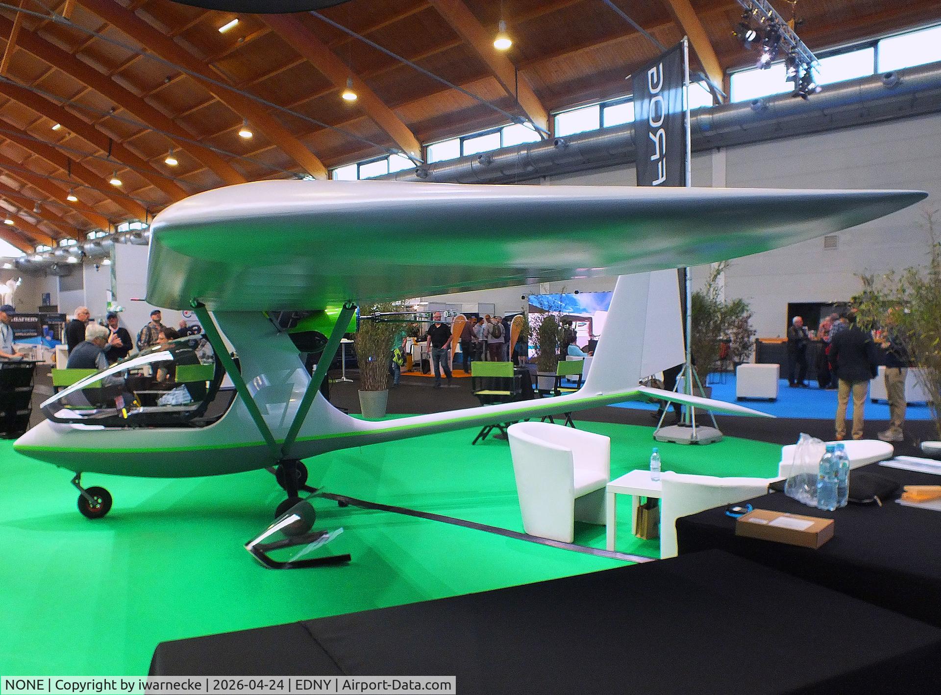 Aircraft NONE, 2026 Alphafrog eG1, c/n not found_Alphafrog eG1, Alphafrog eG1 with electric motor at the AERO 2026, Friedrichshafen, at EDNY, photo by iwarnecke