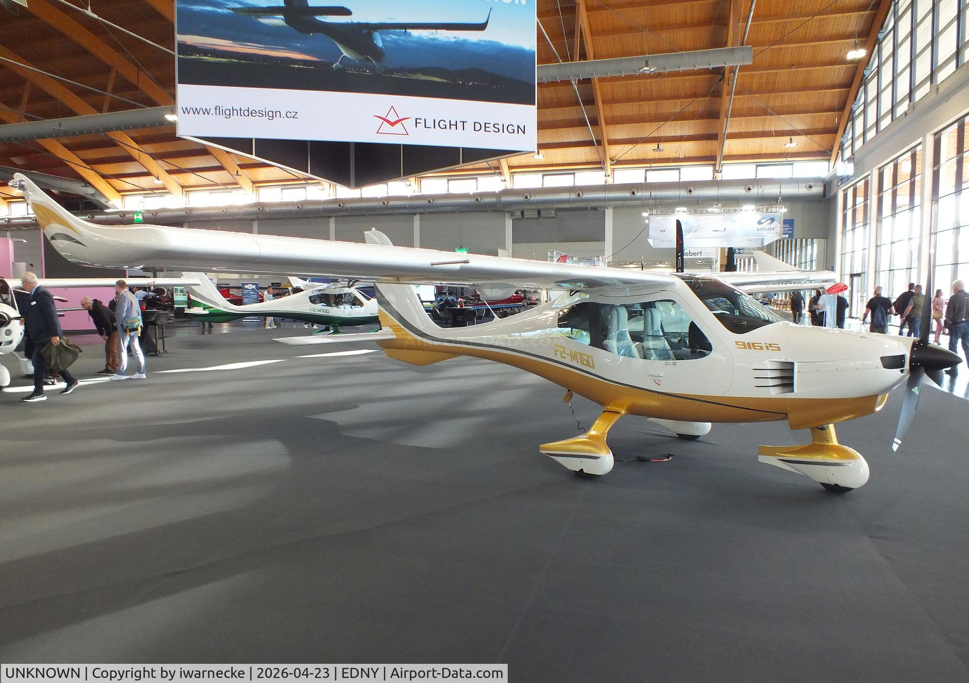Aircraft UNKNOWN, Flight Design F2-M160, c/n not found_FlightDesign F2-M160, Flight Design F2-M160 at the AERO 2026, Friedrichshafen, at EDNY, photo by iwarnecke