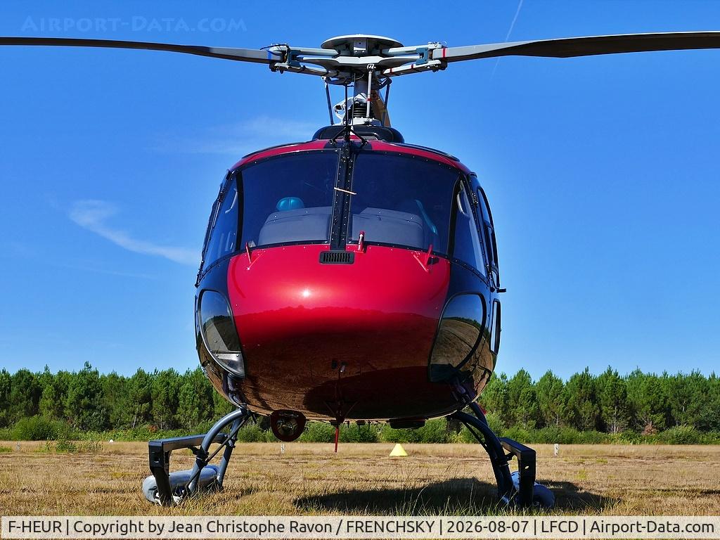 Aircraft F-HEUR, Airbus Helicopters H125, c/n 9195, Private, at LFCD, photo by Jean Christophe Ravon / FRENCHSKY