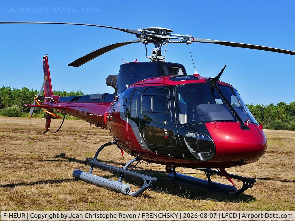 Aircraft F-HEUR, Airbus Helicopters H125, c/n 9195, private H125, at LFCD, photo by Jean Christophe Ravon / FRENCHSKY