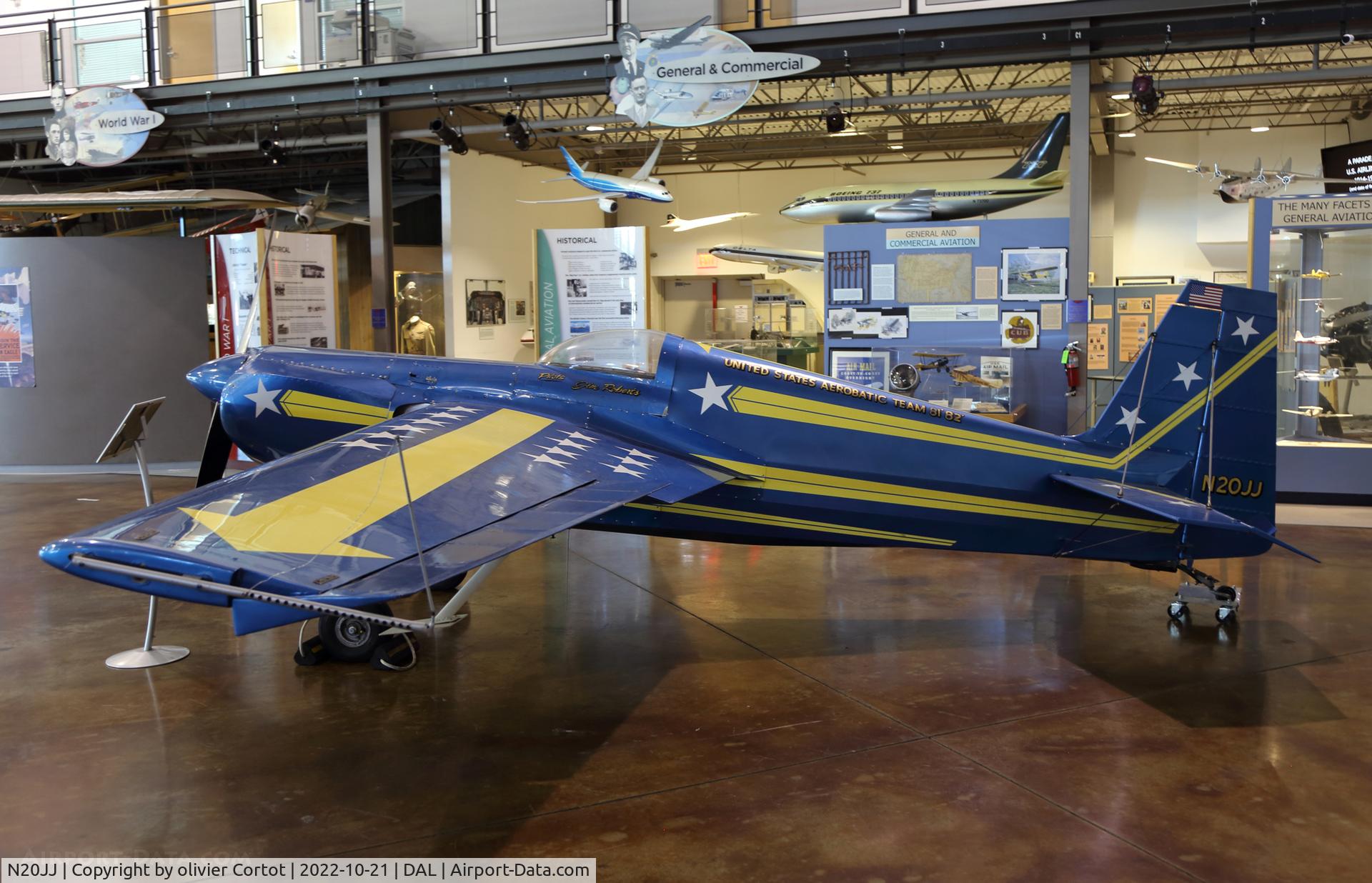 Aircraft N20JJ, 1978 Stephens Akro Laser Z200, c/n 2002, 2022, at DAL, photo by olivier Cortot