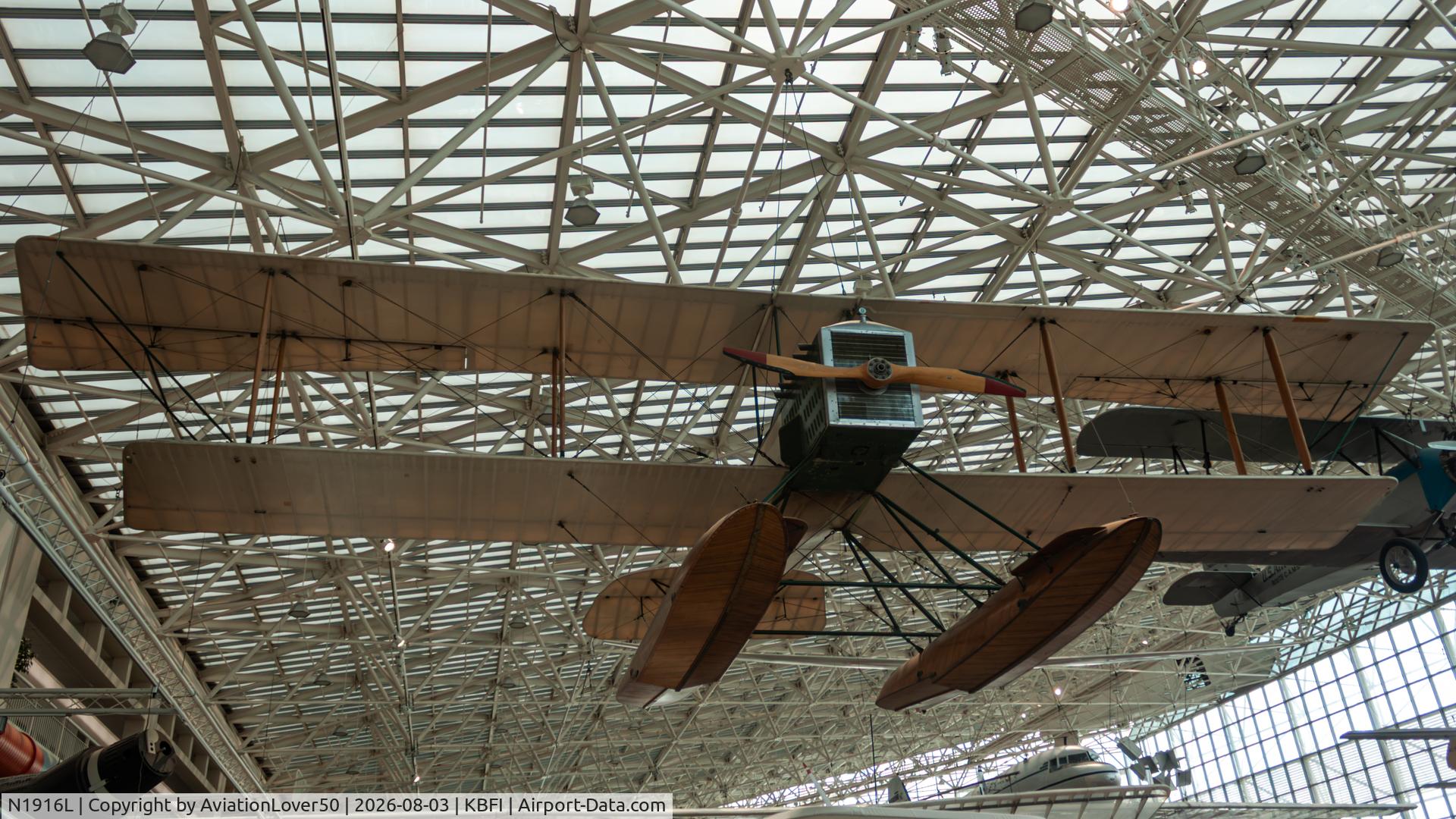 Aircraft N1916L, 1966 Boeing 1A, c/n 1A, Boeing B&W replica, at KBFI, photo by AviationLover50