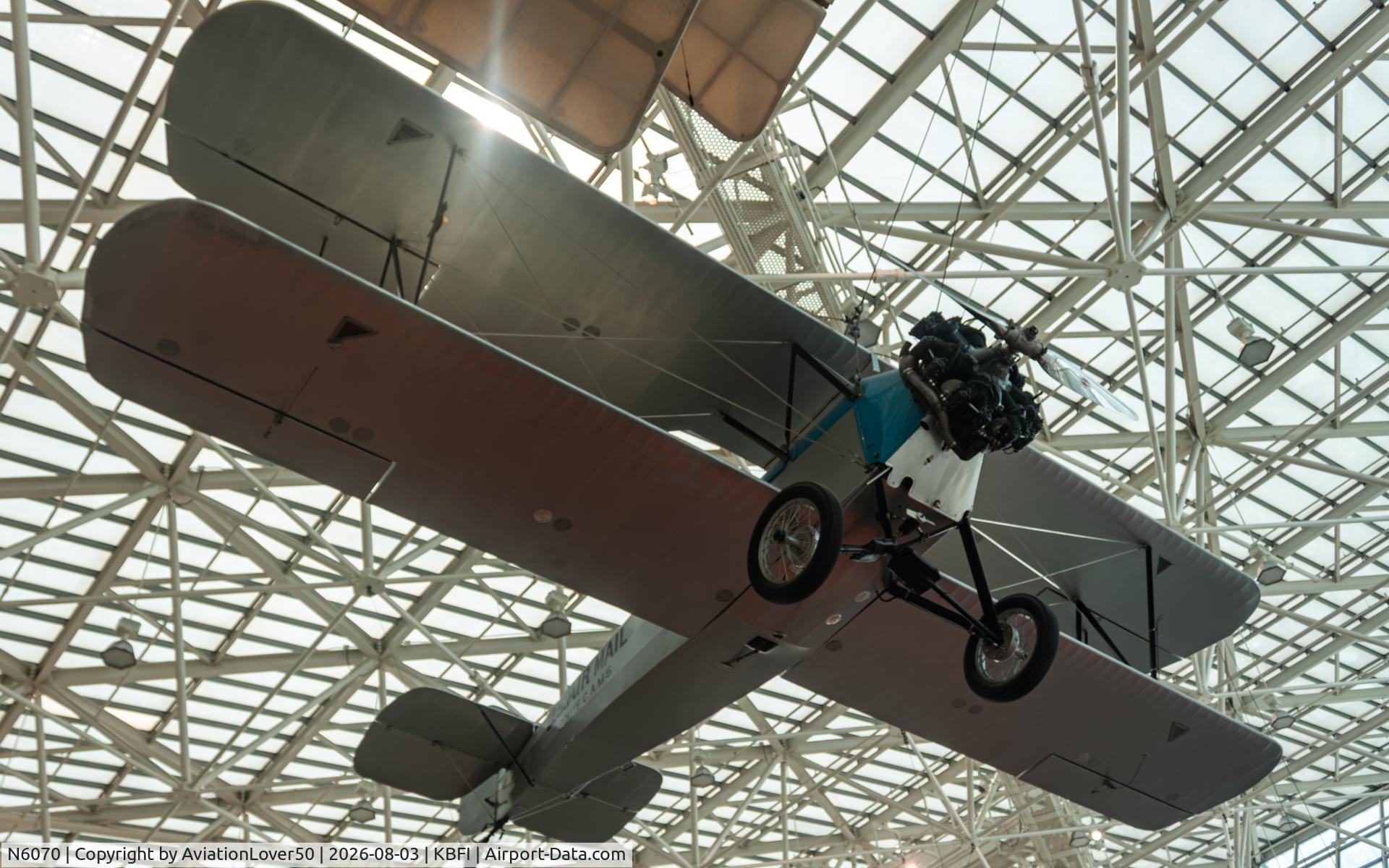 Aircraft N6070, 1928 Swallow OX-5 Swallow, c/n 968, Swallow J-5, at KBFI, photo by AviationLover50