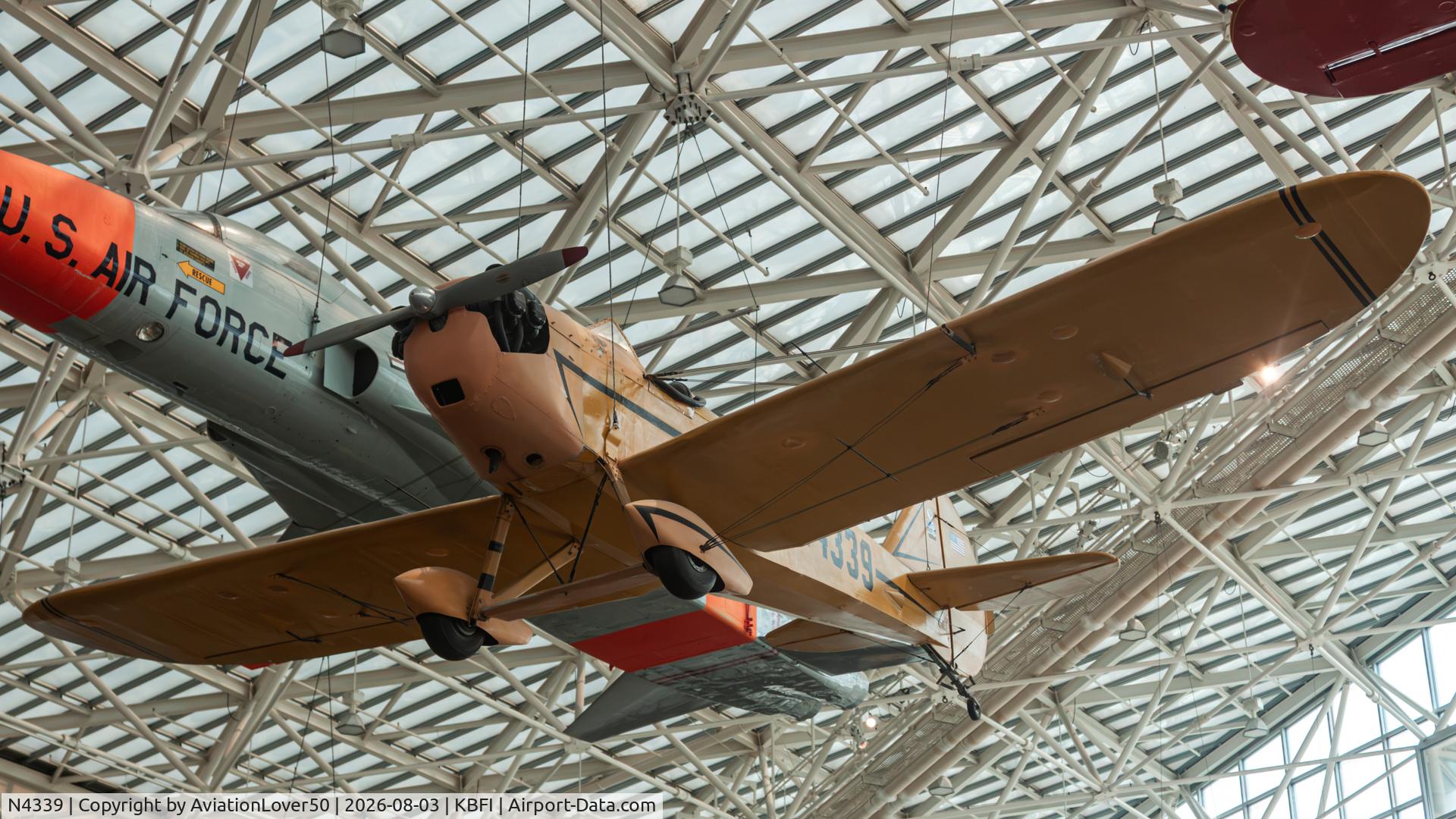 Aircraft N4339, 1970 Bowers Fly Baby 1A, c/n 68-15, Bowers Fly Baby, at KBFI, photo by AviationLover50