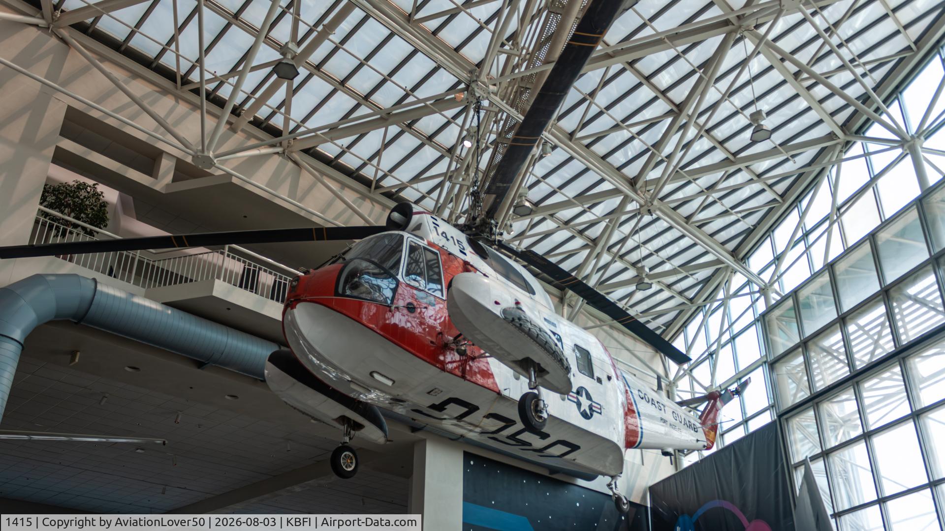 Aircraft 1415, Sikorsky HH-52A Sea Guard, c/n 62.099, HH-52A, at KBFI, photo by AviationLover50