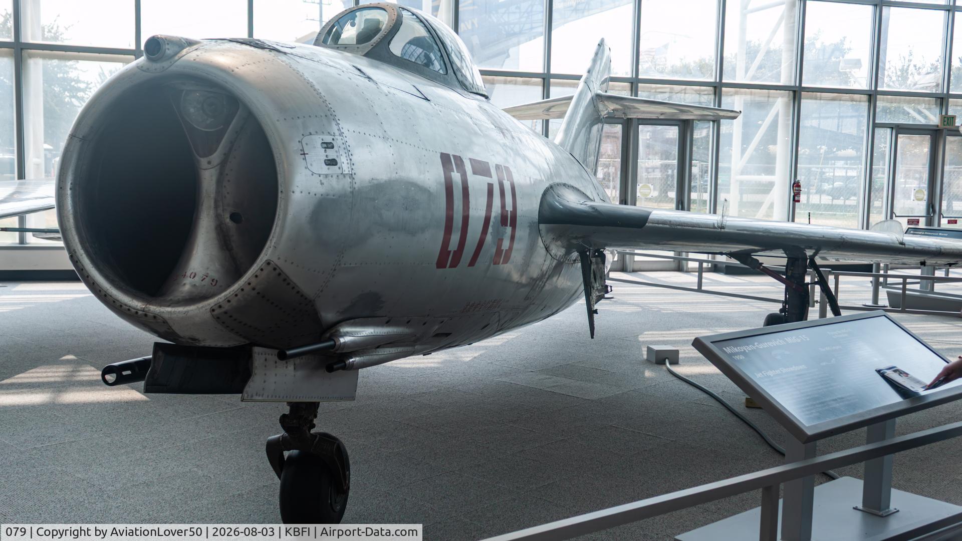 Aircraft 079, Mikoyan-Gurevich MiG-15bis, c/n 124079, PLAAF MiG-15bis, at KBFI, photo by AviationLover50