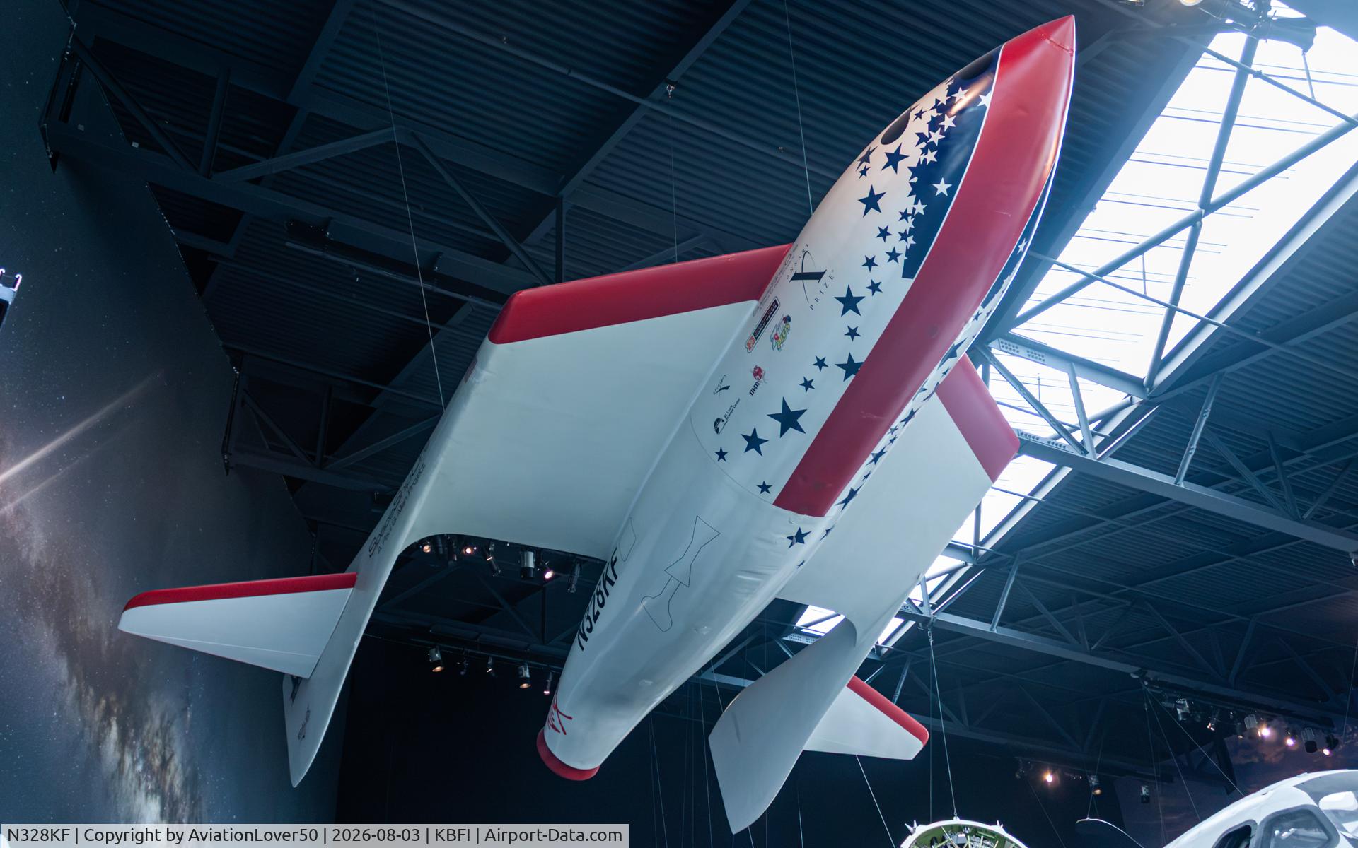 Aircraft N328KF, 2003 Scaled Composites 316, c/n 001, SpaceShipOne, at KBFI, photo by AviationLover50
