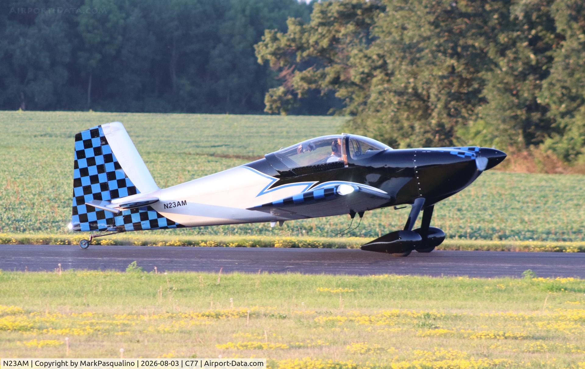 Aircraft N23AM, 2016 Vans RV-7, c/n 74167, Vans RV-7, at C77, photo by MarkPasqualino