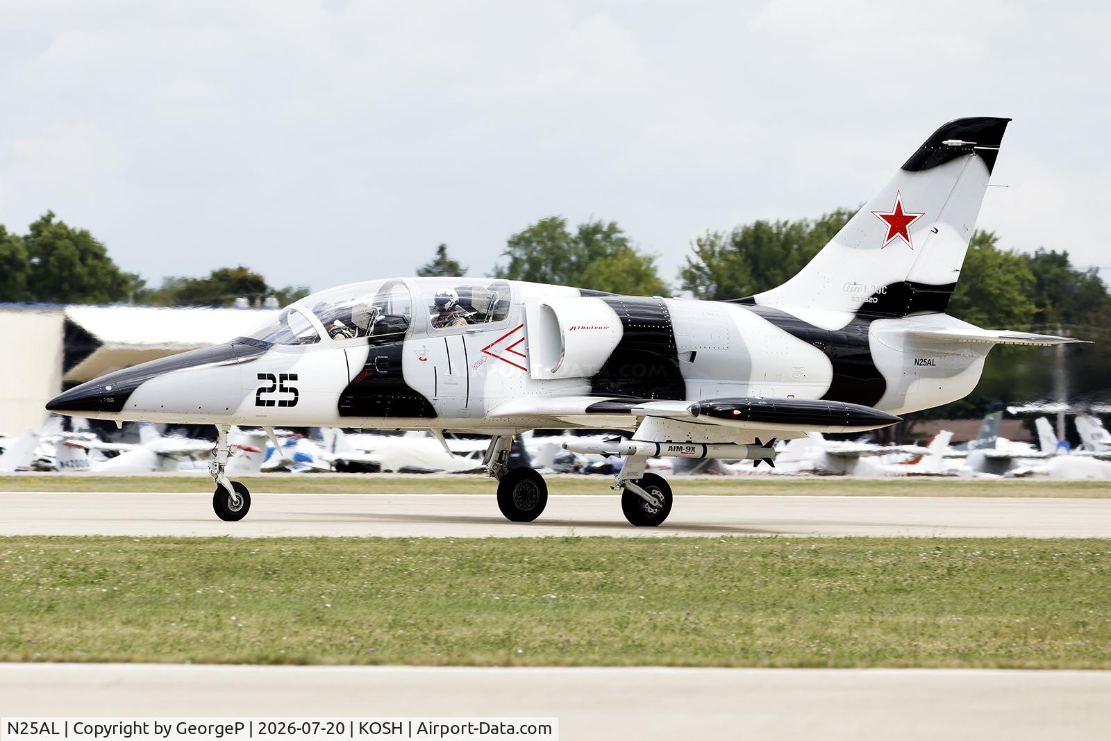 Aircraft N25AL, 1985 Aero L-39C Albatros, c/n 533520, Airventure 2026., at KOSH, photo by GeorgeP