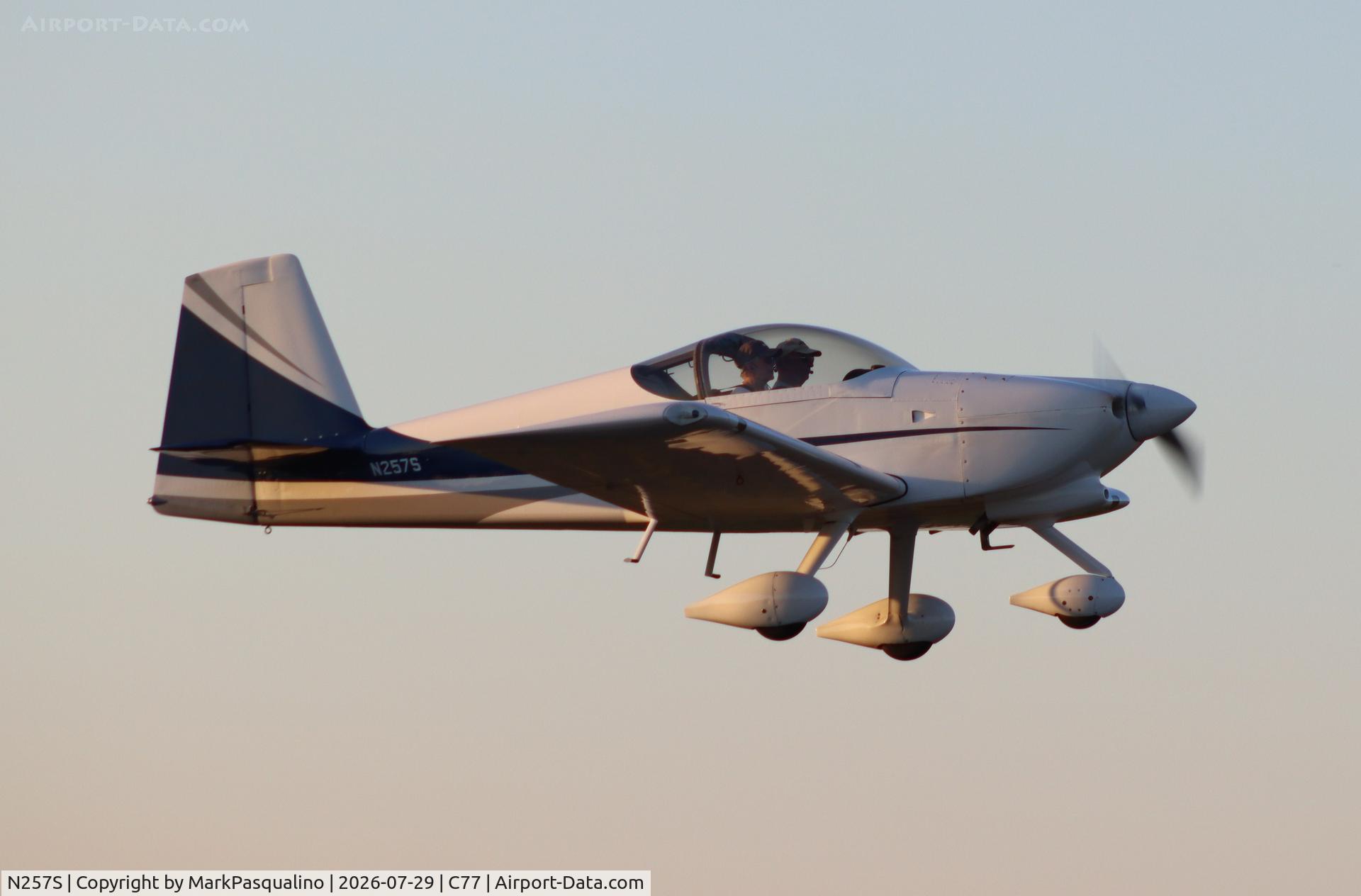 Aircraft N257S, 2007 Vans RV-7A, c/n 71733, Vans RV-7A, at C77, photo by MarkPasqualino