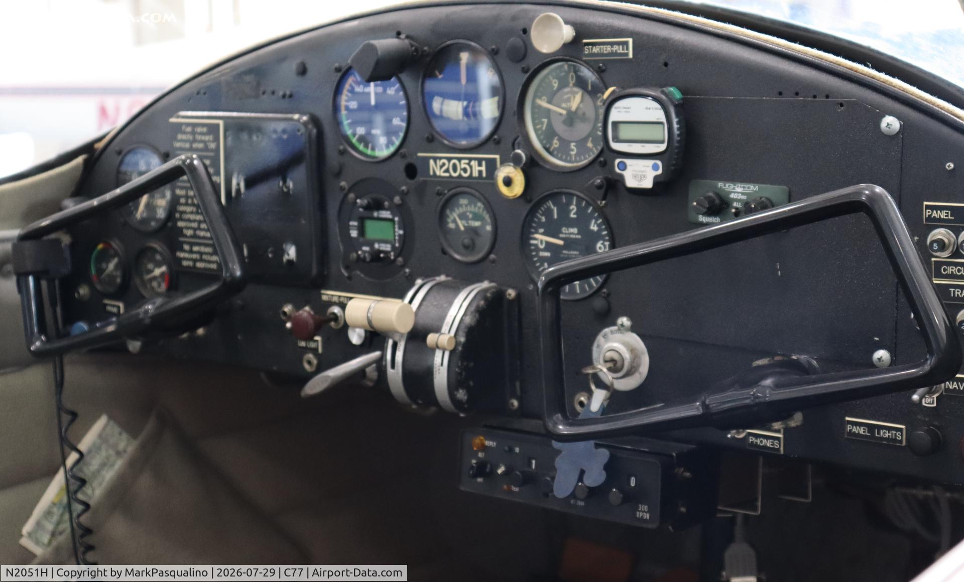 Aircraft N2051H, 1946 Erco 415D Ercoupe, c/n 2674, Ercoupe 415D, at C77, photo by MarkPasqualino