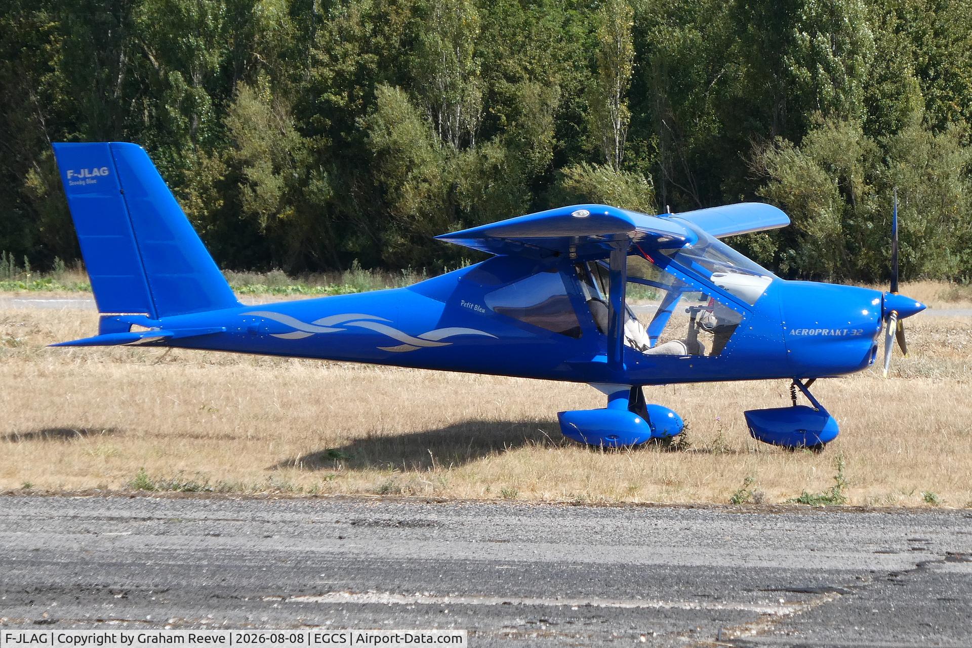 Aircraft F-JLAG, 2023 Aeroprakt A32, c/n 305, Parked at Sturgate., at EGCS, photo by Graham Reeve