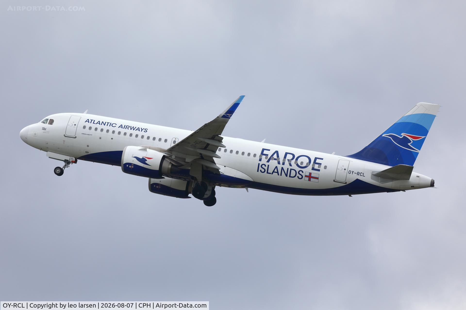 Aircraft OY-RCL, 2020 Airbus A320-251N, c/n 10006, Copenhagen 7.8.2026, at CPH, photo by leo larsen