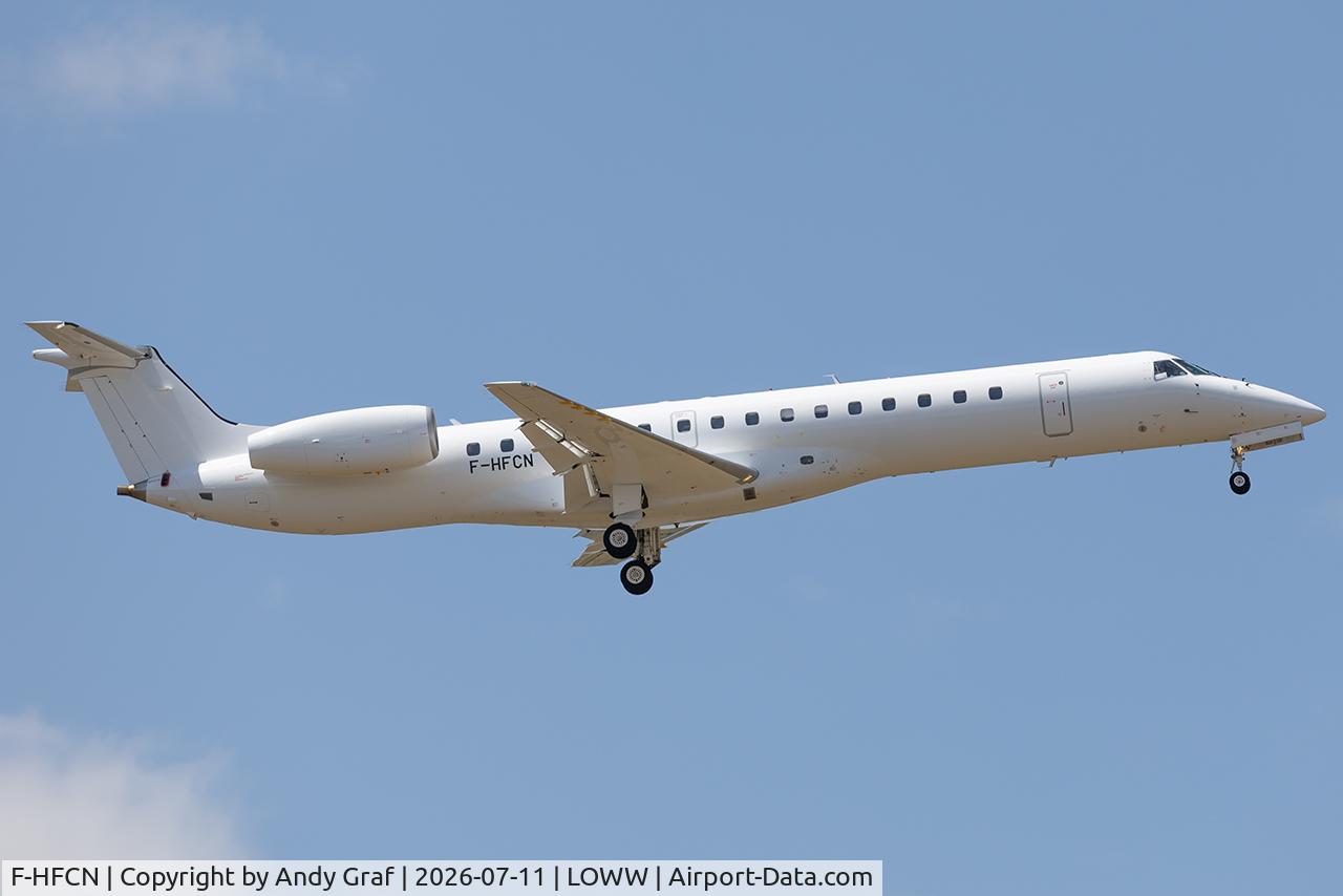 Aircraft F-HFCN, 2000 Embraer EMB-145MP (ERJ-145MP), c/n 145362, Untitled EMB145, at LOWW, photo by Andy Graf