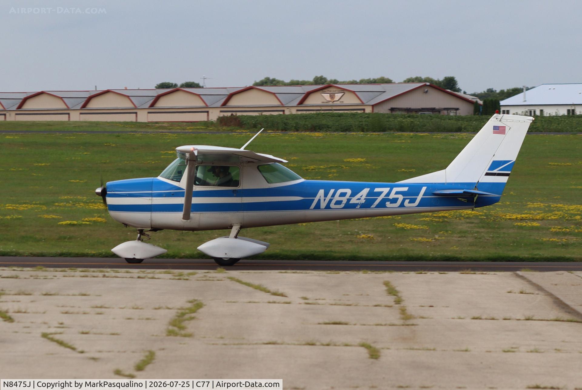 Aircraft N8475J, 1967 Cessna 150G, c/n 15066375, Cessna 150G, at C77, photo by MarkPasqualino