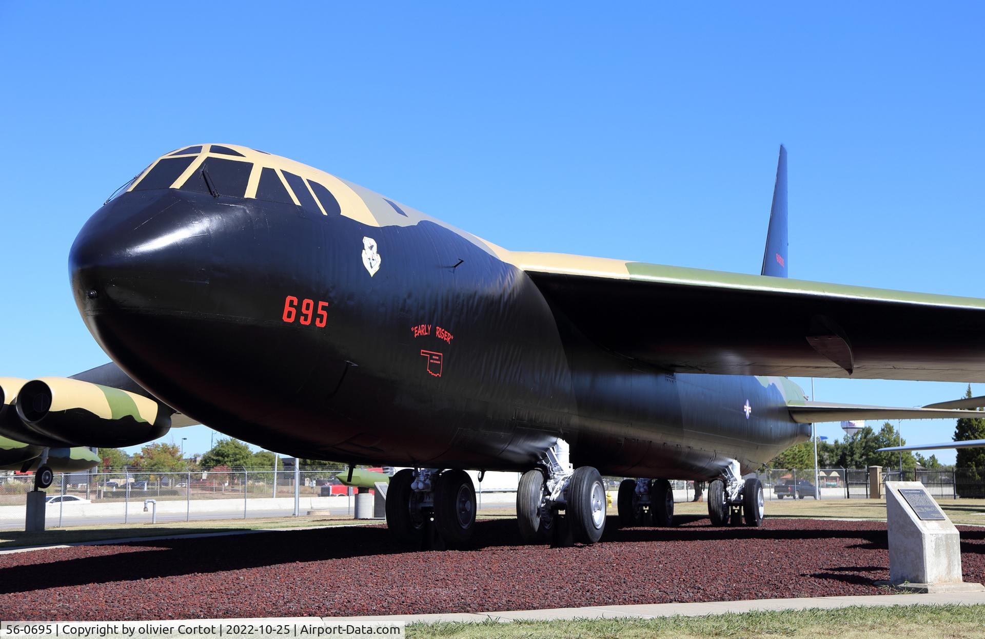 Aircraft 56-0695, 1956 Boeing B-52D-40-BW Stratofortress, c/n 464066, 2022, photo by olivier Cortot