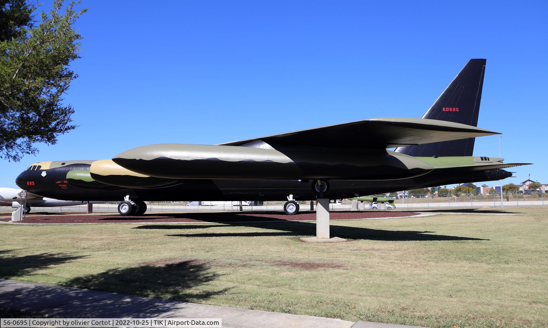 Aircraft 56-0695, 1956 Boeing B-52D-40-BW Stratofortress, c/n 464066, 2022, at TIK, photo by olivier Cortot