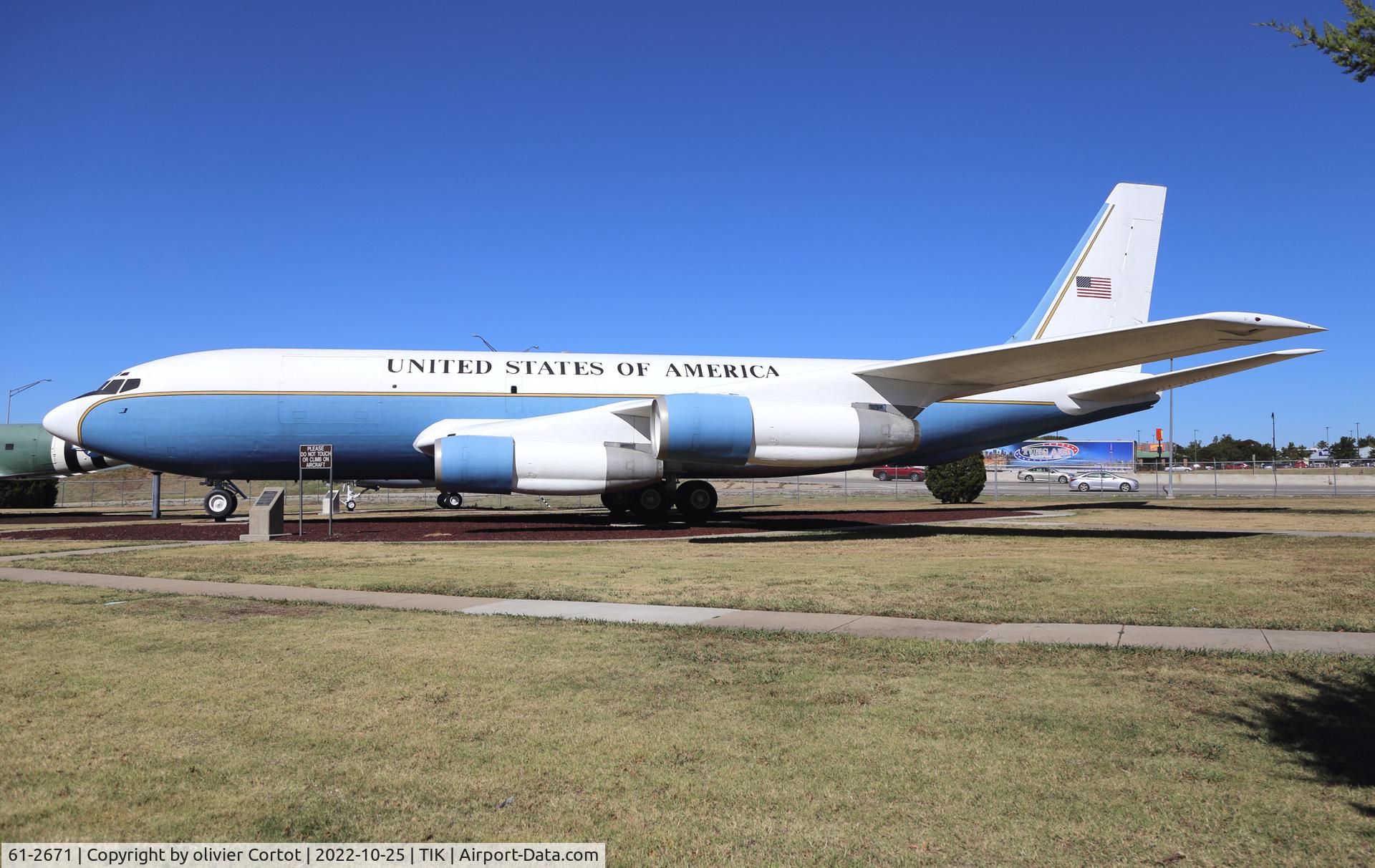 Aircraft 61-2671, 1961 Boeing C-135C-BN Stratolifter, c/n 18347, 2022, at TIK, photo by olivier Cortot