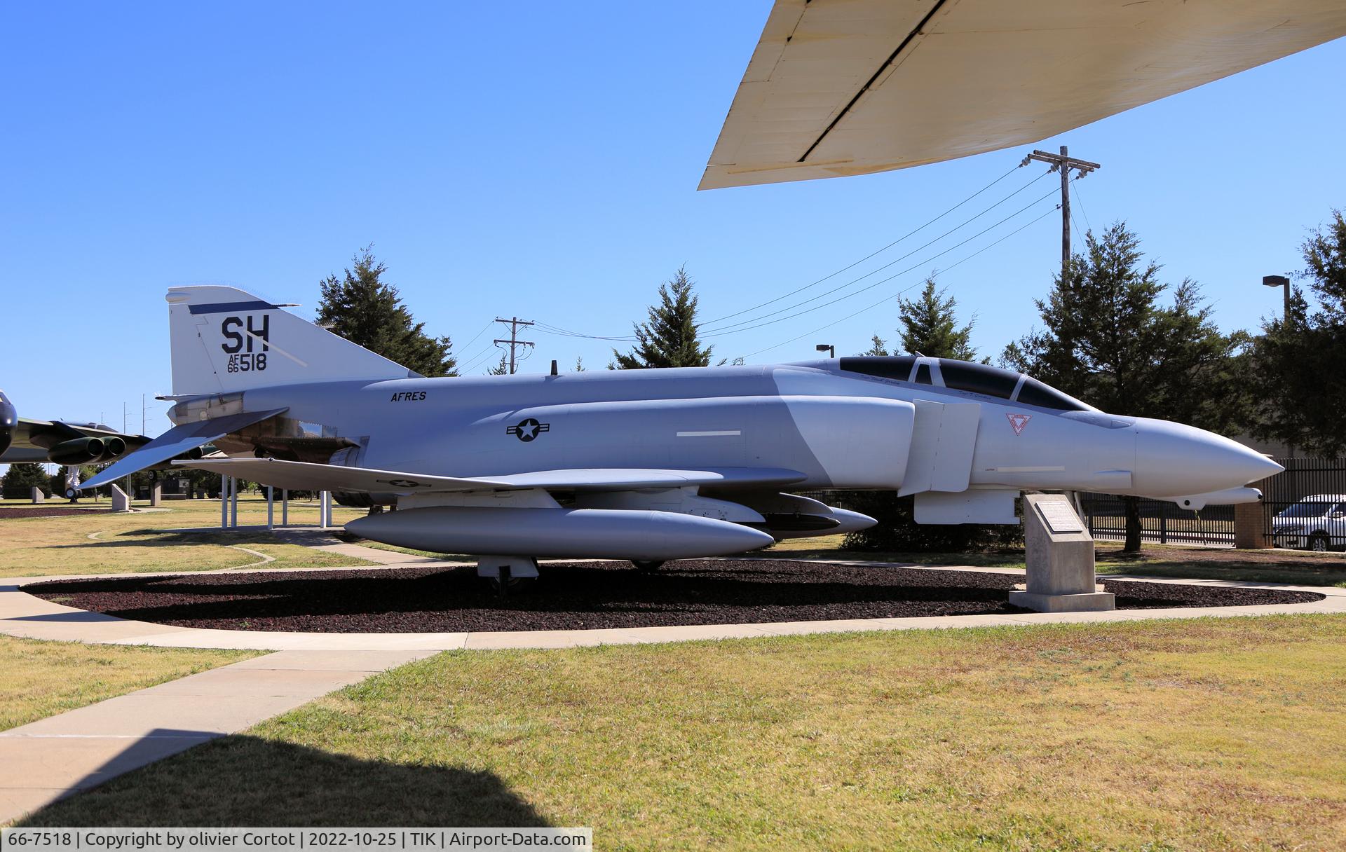 Aircraft 66-7518, 1966 McDonnell F-4D-30-MC Phantom II, c/n 2040, 2022, at TIK, photo by olivier Cortot