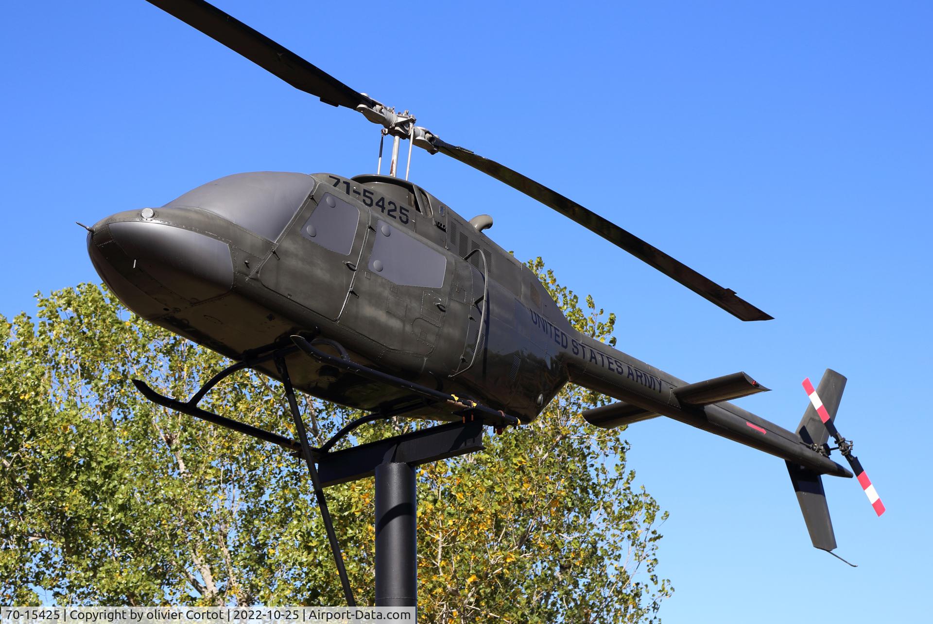Aircraft 70-15425, 1970 Bell OH-58A Kiowa, c/n 40976, 2022, photo by olivier Cortot