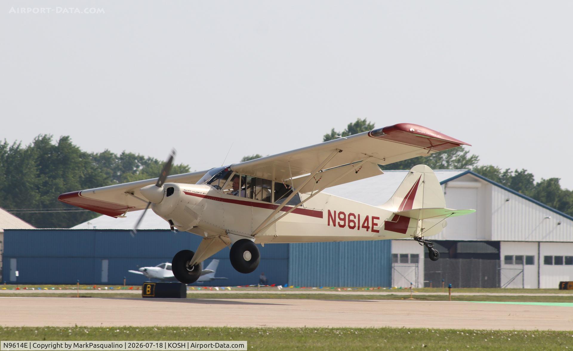 Aircraft N9614E, 1991 Aviat A-1 Husky, c/n 1179, Aviat A-1, at KOSH, photo by MarkPasqualino