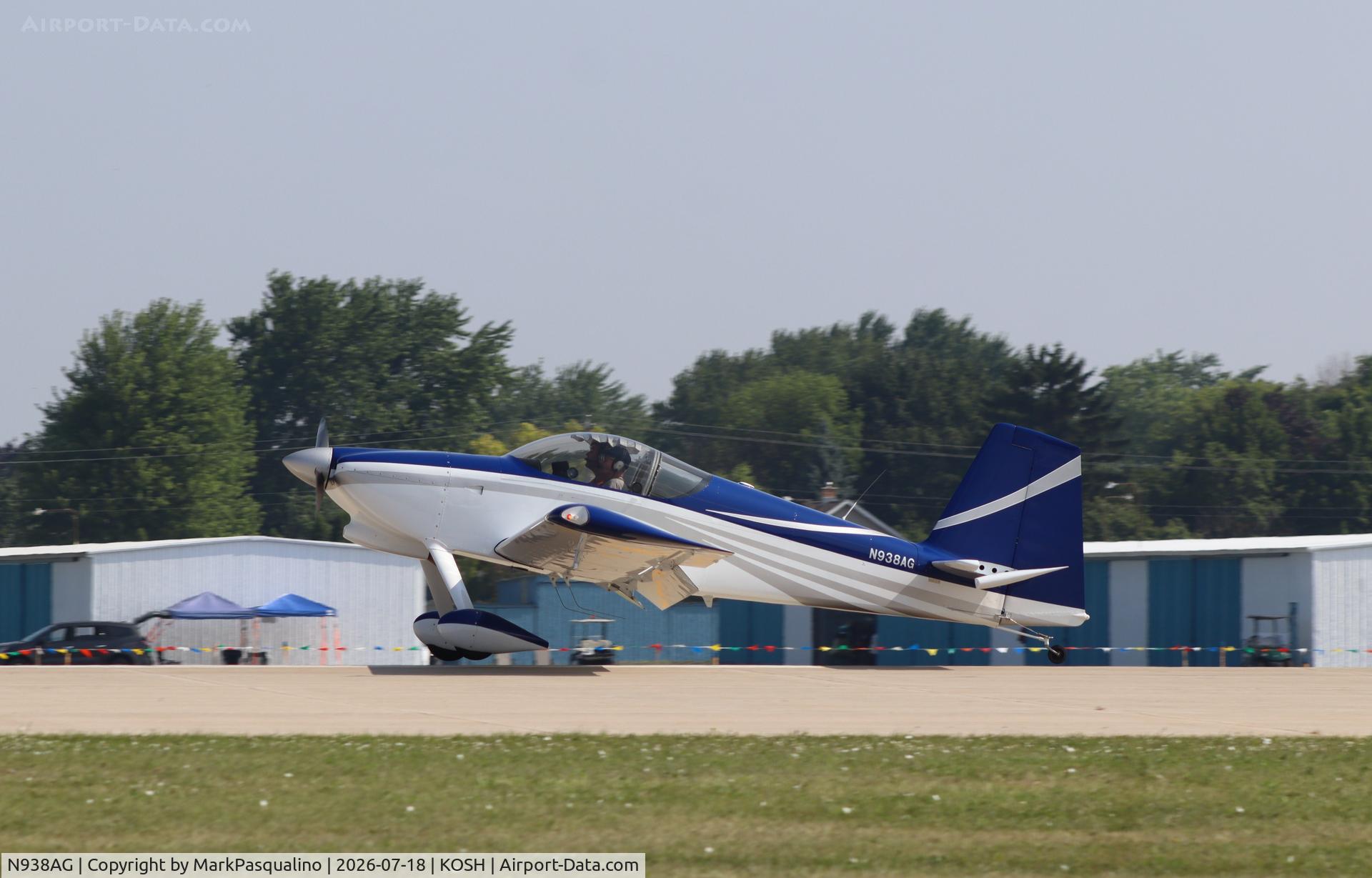 Aircraft N938AG, 2018 Vans RV-9, c/n 90621, Vans RV-9, at KOSH, photo by MarkPasqualino