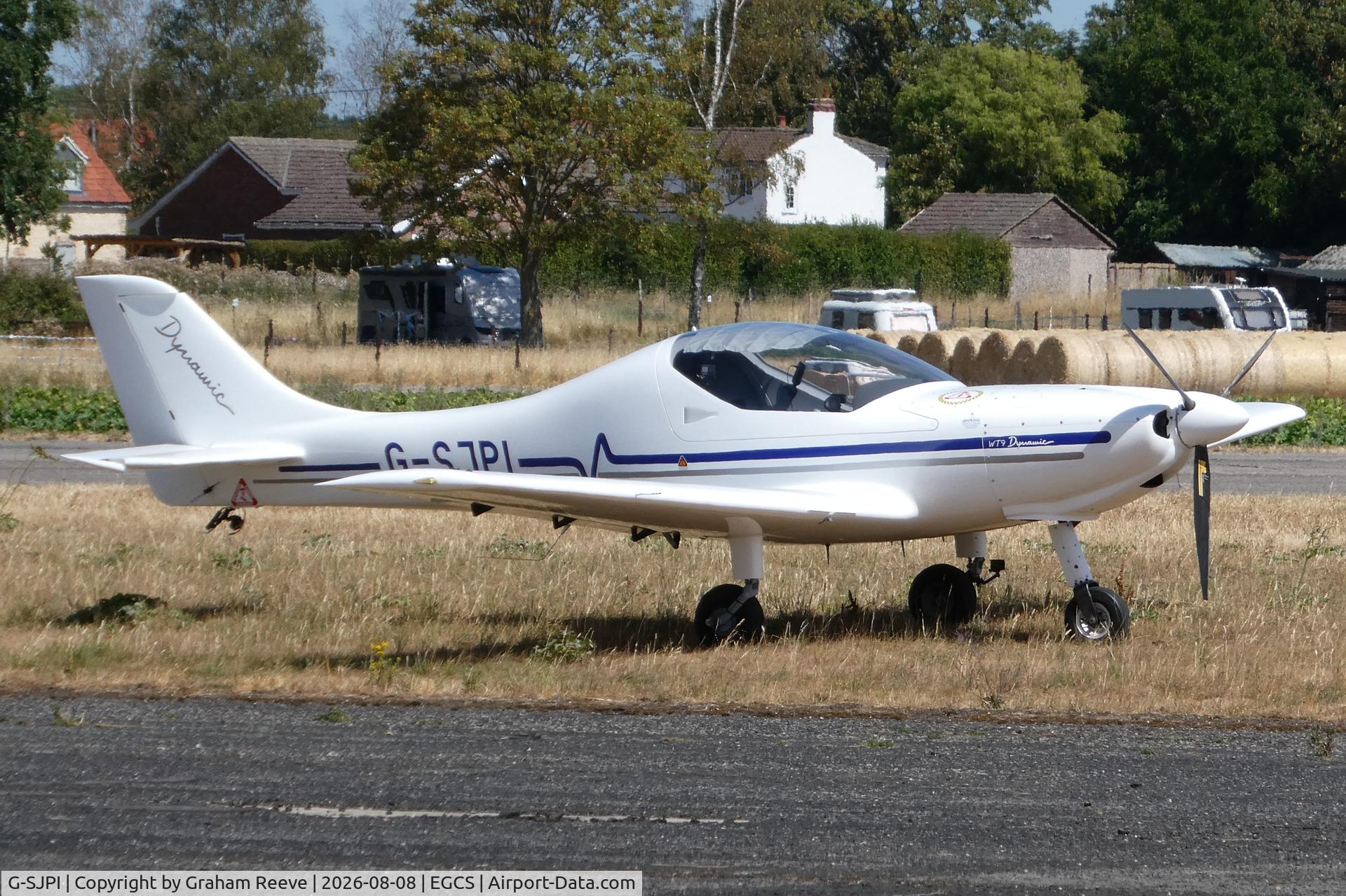 Aircraft G-SJPI, 2008 Yeoman Dynamic WT9 UK, c/n DY281, LAA 385-15556, at EGCS, photo by Graham Reeve