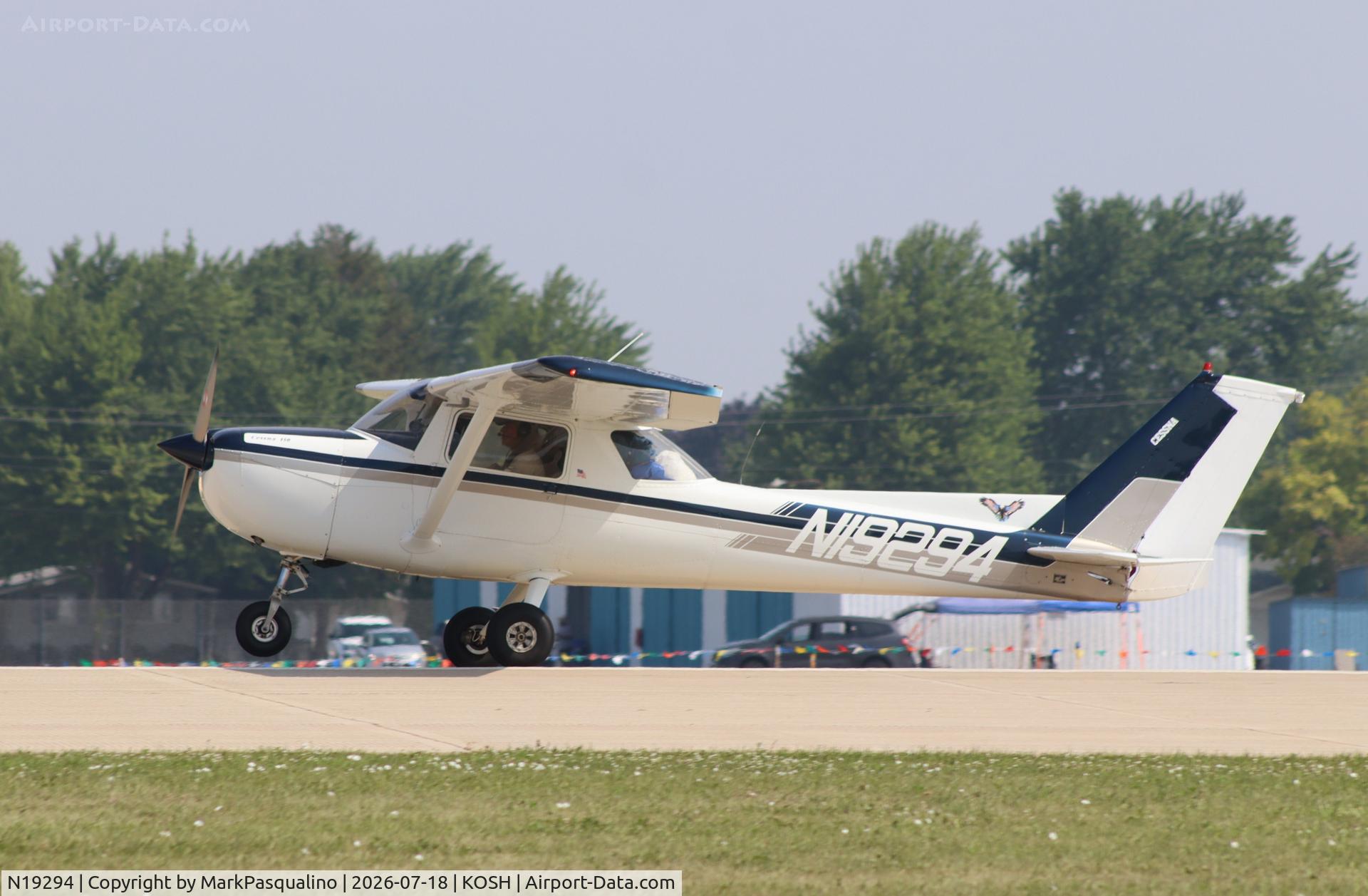 Aircraft N19294, 1973 Cessna 150L, c/n 15074312, Cessna 150L, at KOSH, photo by MarkPasqualino