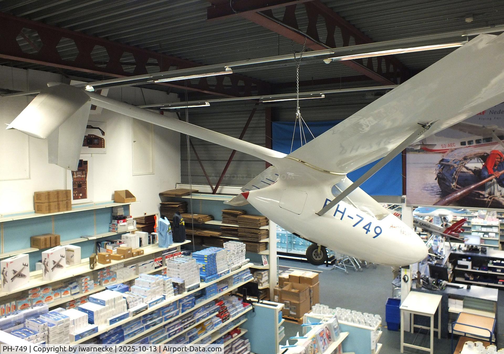 Aircraft PH-749, AmEagle American Eaglet, c/n not found_PH-, AmEagle American Eaglet preserved at the Luchtvaart Hobby Shop, Aalsmeerderbrug, photo by iwarnecke