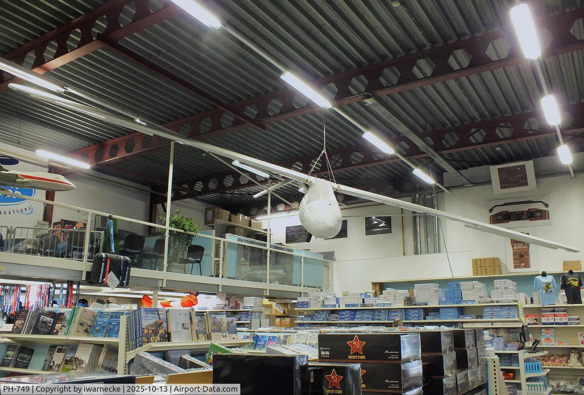 Aircraft PH-749, AmEagle American Eaglet, c/n not found_PH-, AmEagle American Eaglet preserved at the Luchtvaart Hobby Shop, Aalsmeerderbrug, photo by iwarnecke